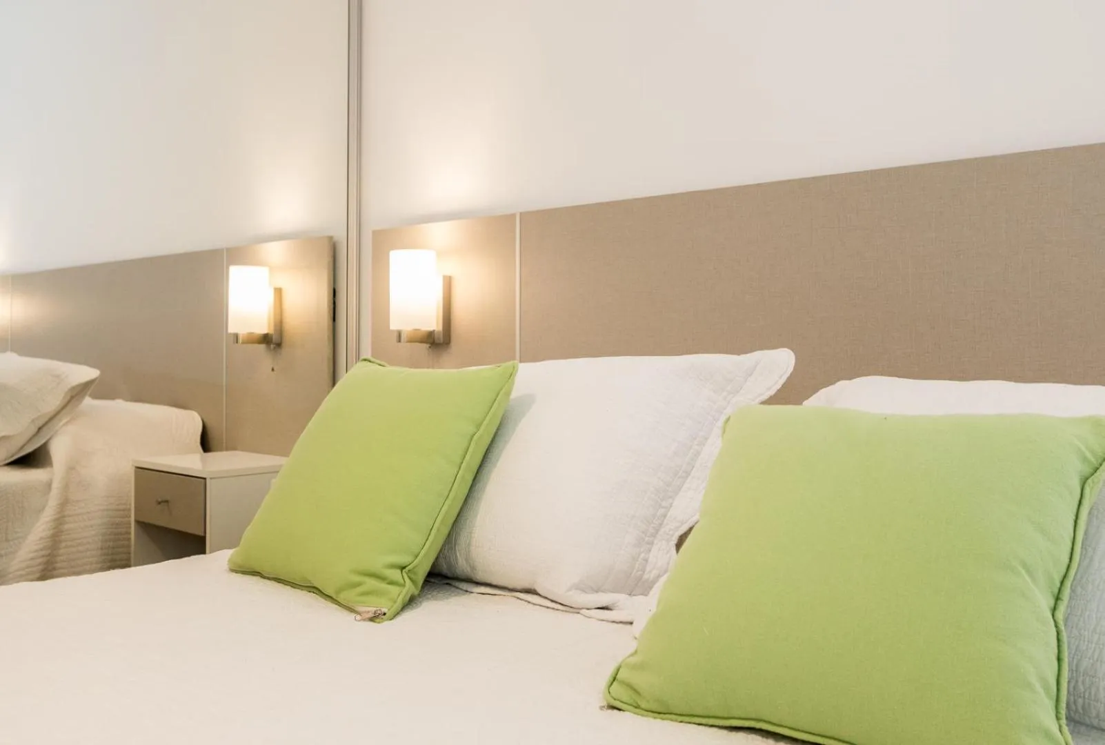 Bed in Pacifico Apartamentos