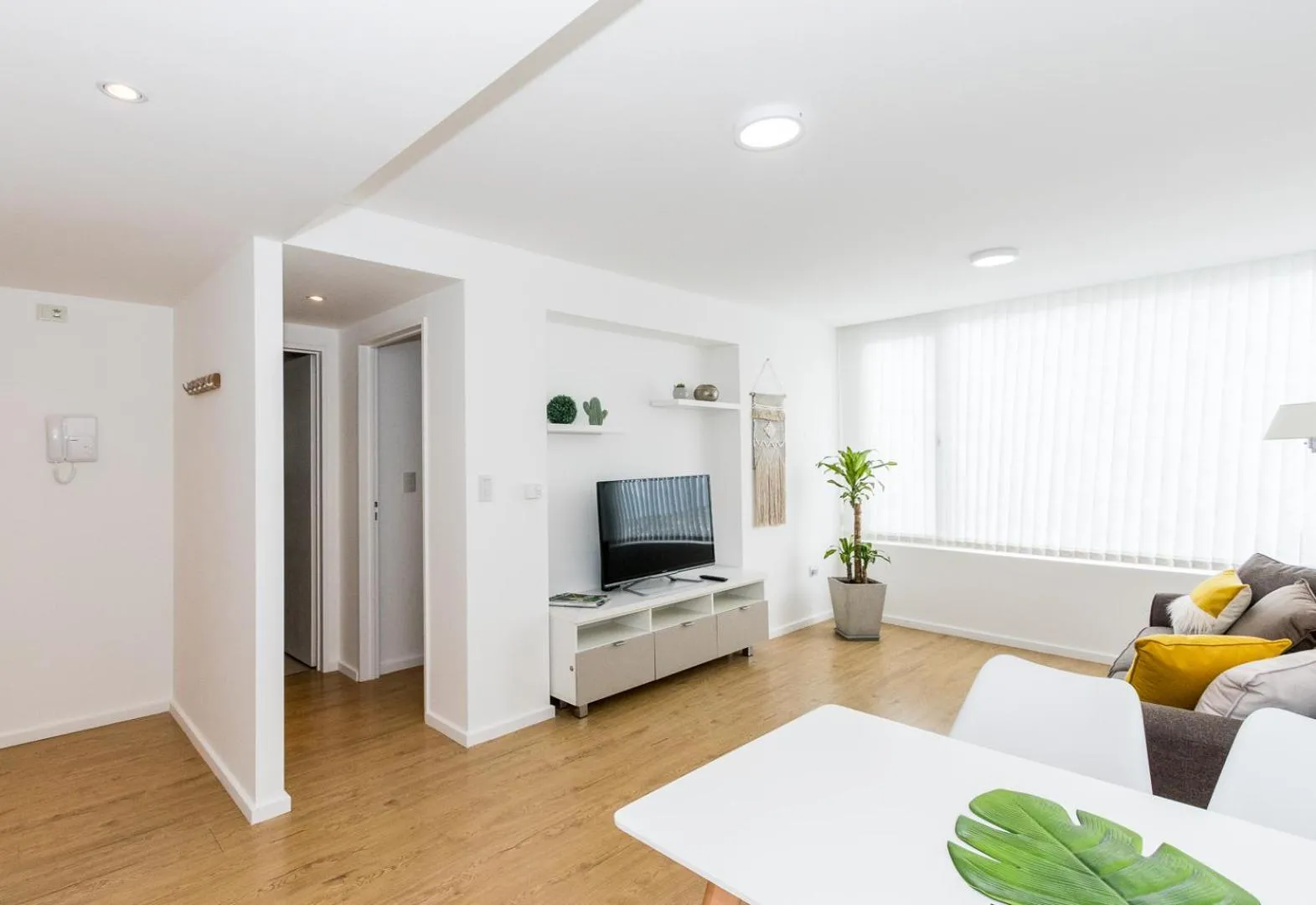 Living room in Pacifico Apartamentos