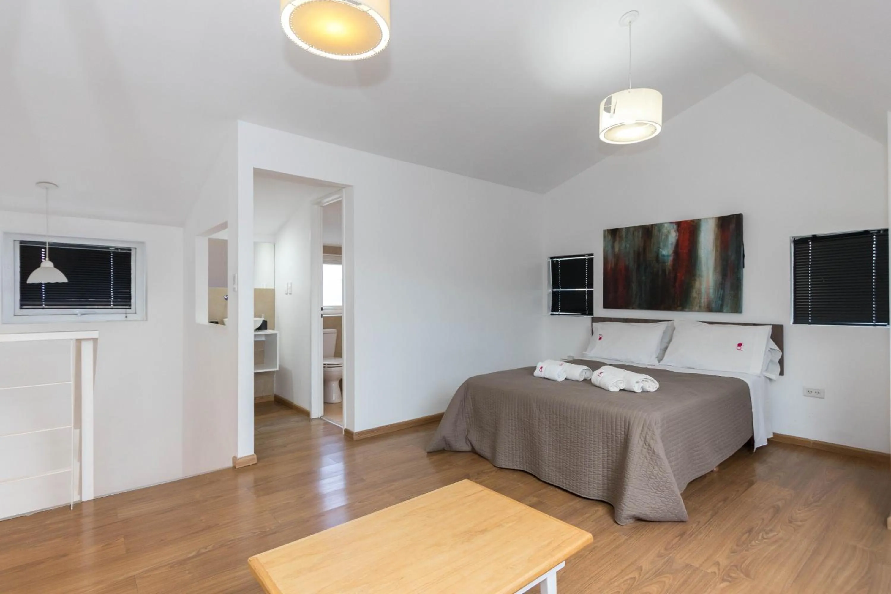 Bedroom, Bed in Pacifico Apartamentos