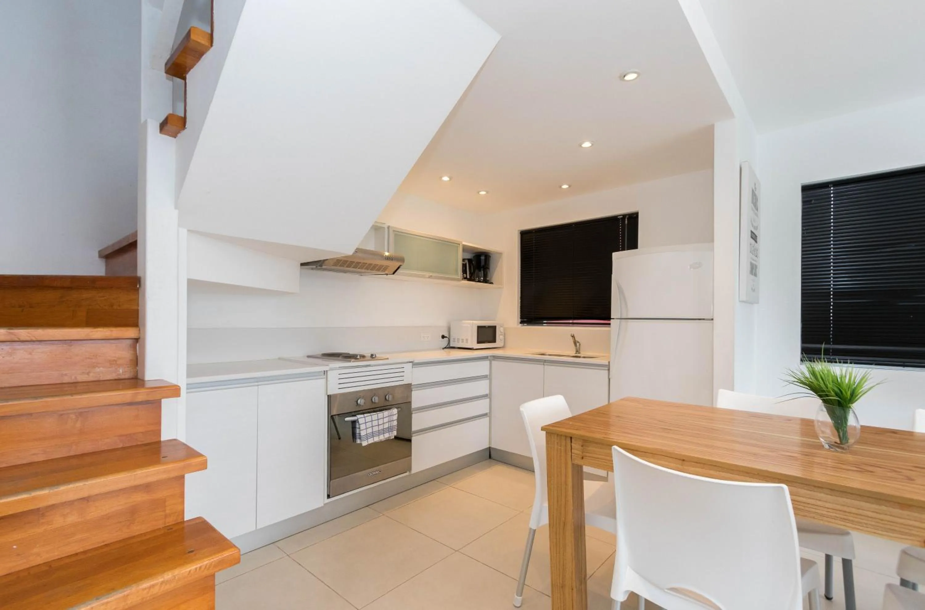 Kitchen or kitchenette in Pacifico Apartamentos