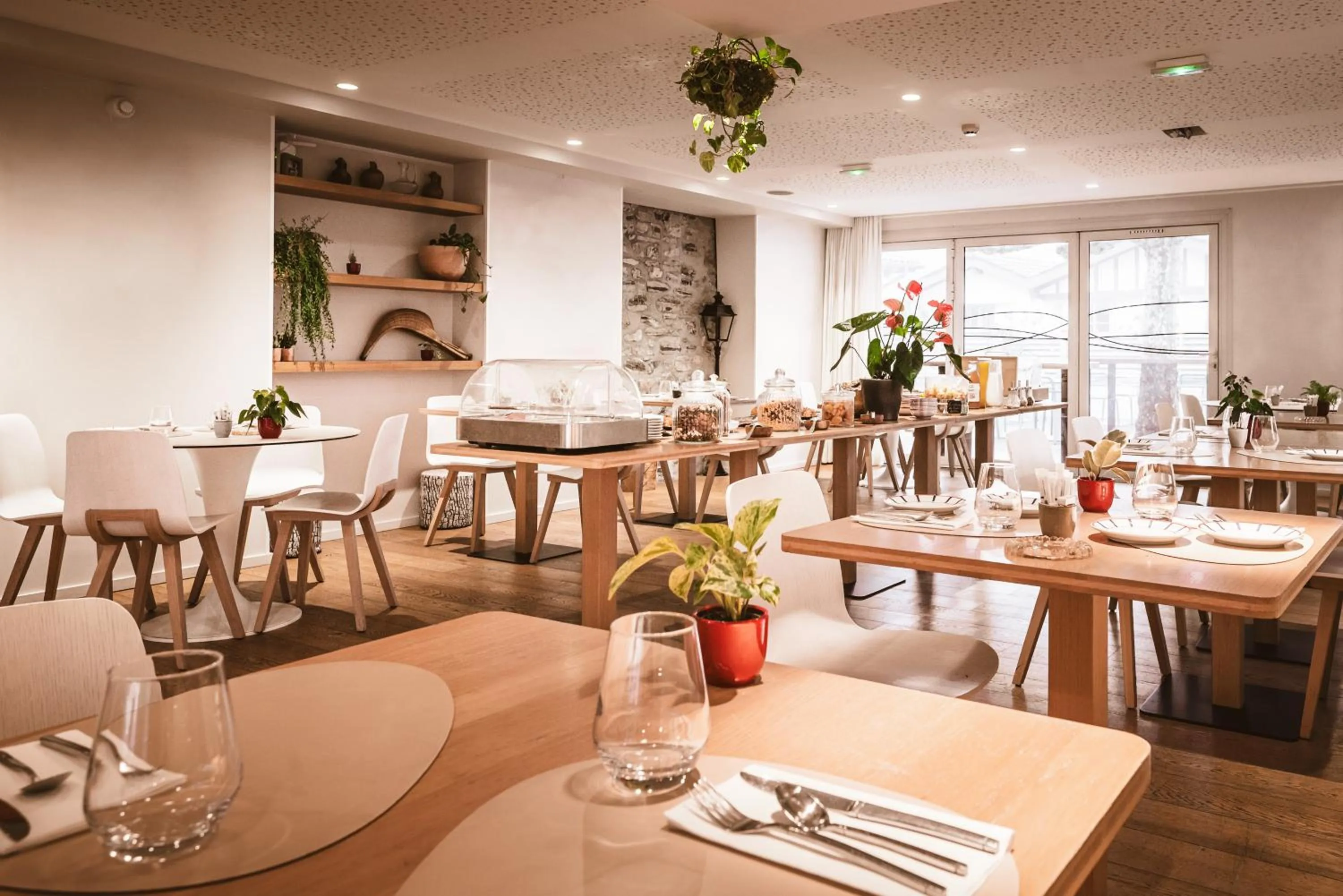 Breakfast in Hôtel Briketenia