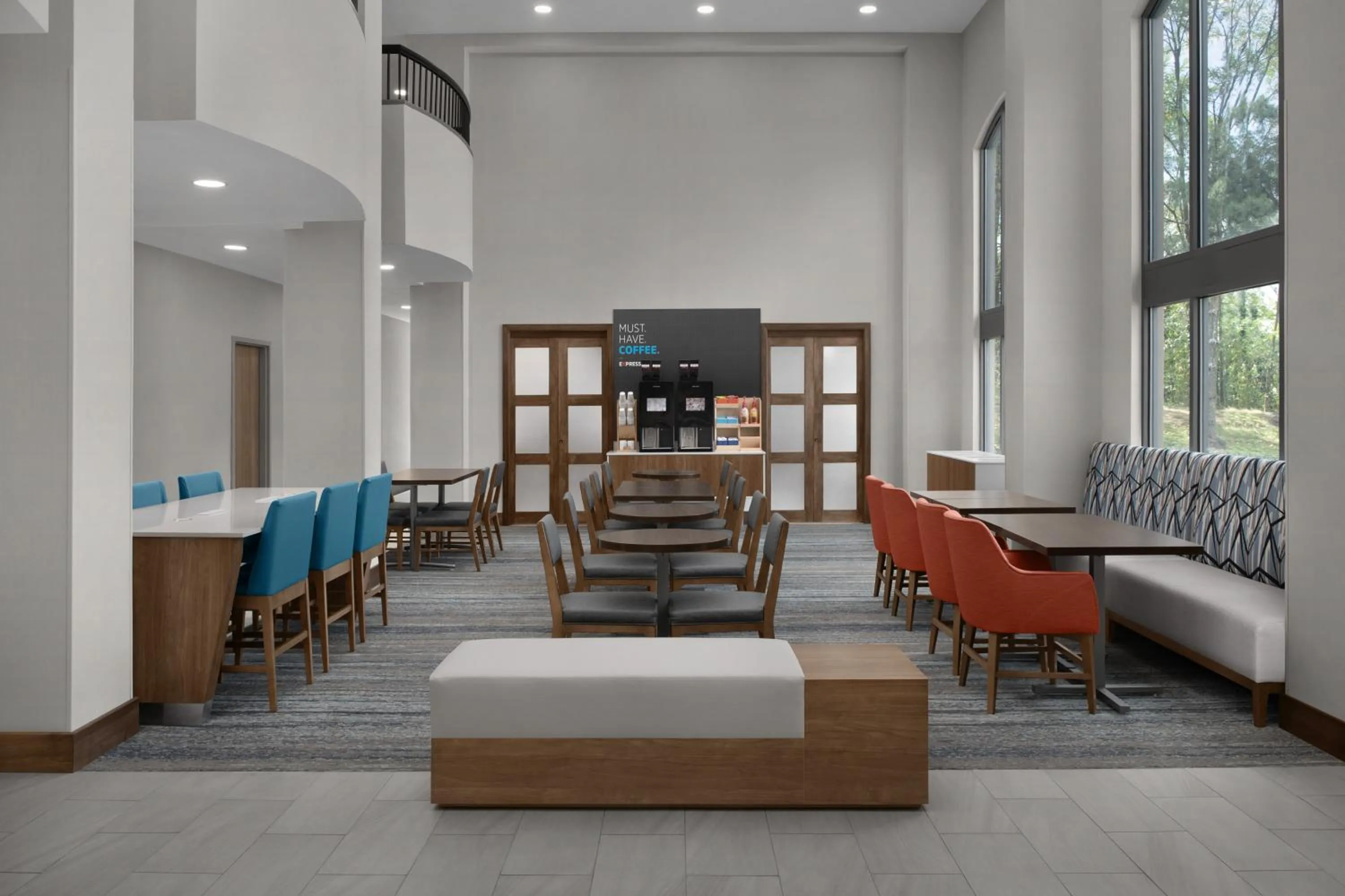 Lobby or reception in Holiday Inn Express Baltimore - BWI Airport NE by IHG