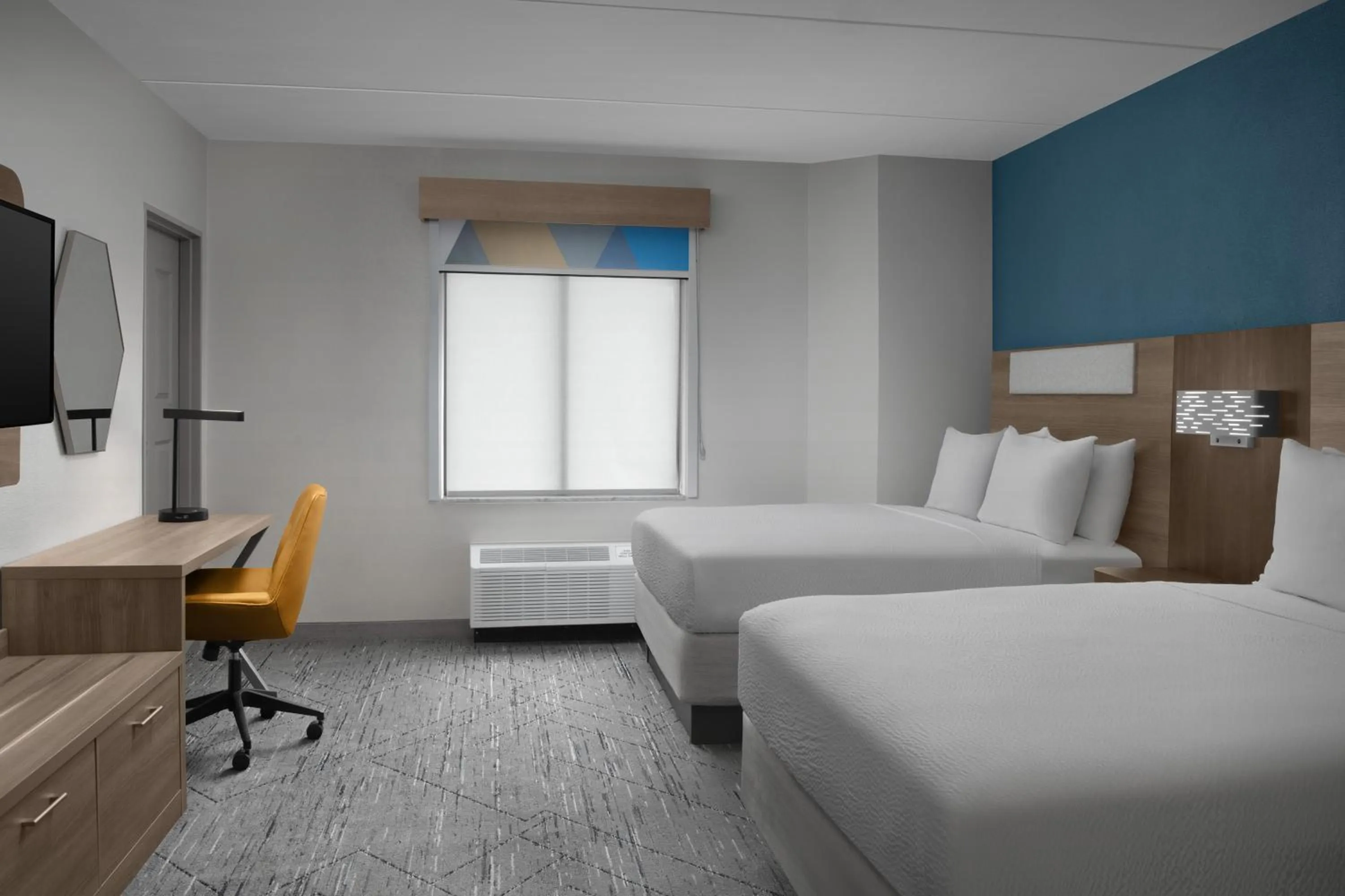 Bedroom, Bed in Holiday Inn Express Baltimore - BWI Airport NE by IHG