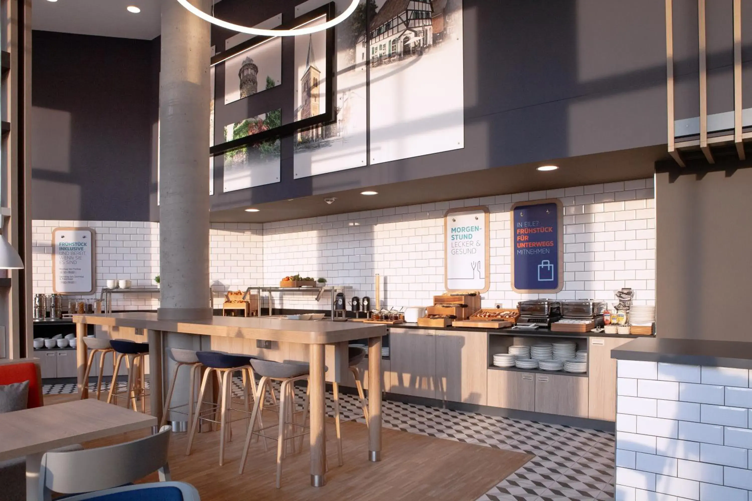 Restaurant/places to eat in Holiday Inn Express & Suites Monheim am Rhein by IHG Restaurant/places to eat in Holiday Inn Express & Suites Monheim am Rhein by IHG