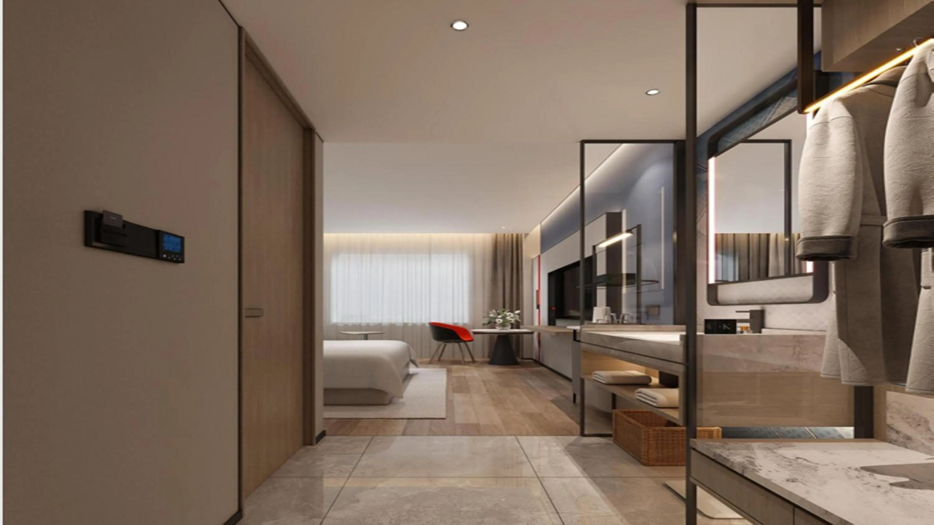 Photo of the whole room, Bed in Holiday Inn Express Harbin Central Avenue by IHG