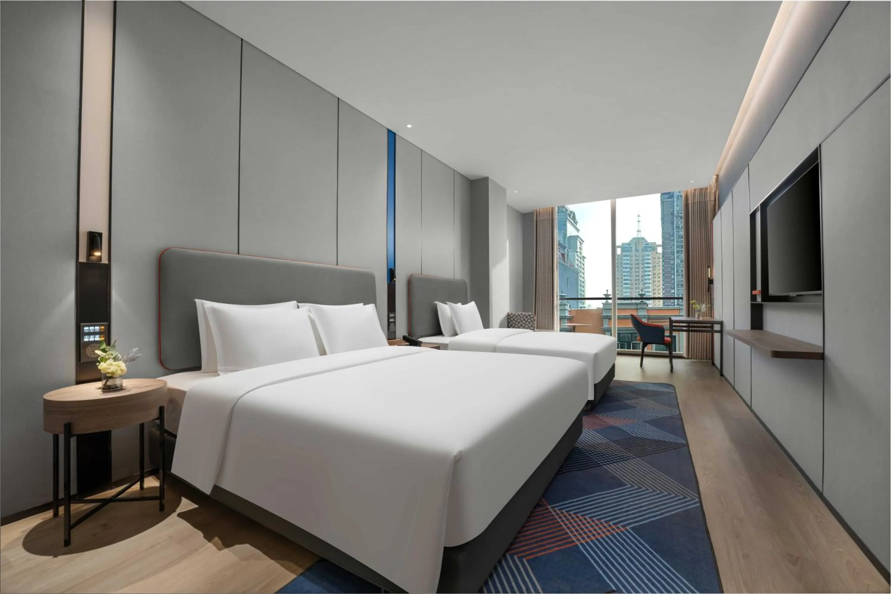 Bed in Holiday Inn Express Harbin Central Avenue by IHG