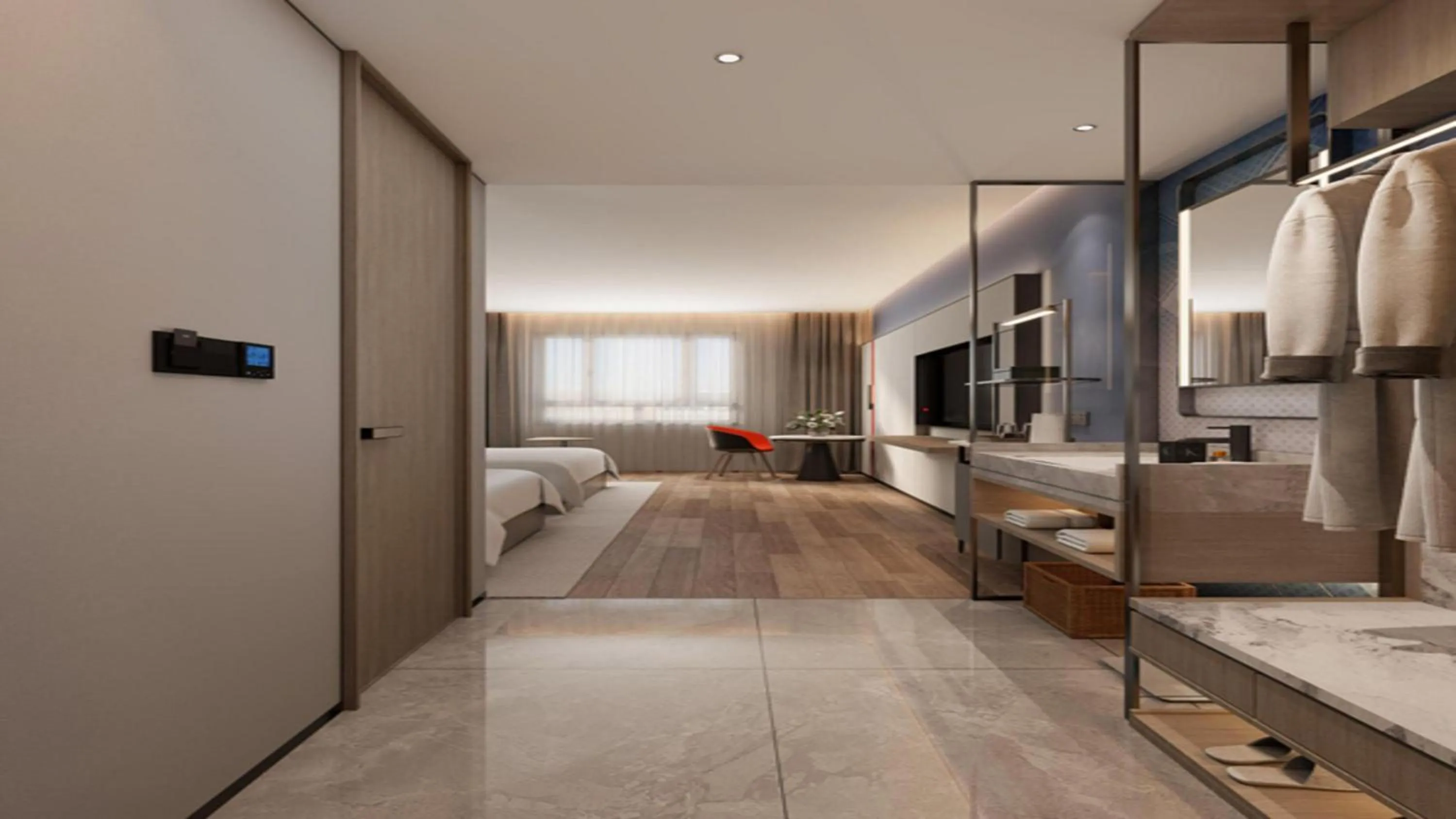 Photo of the whole room, Bed in Holiday Inn Express Harbin Central Avenue by IHG