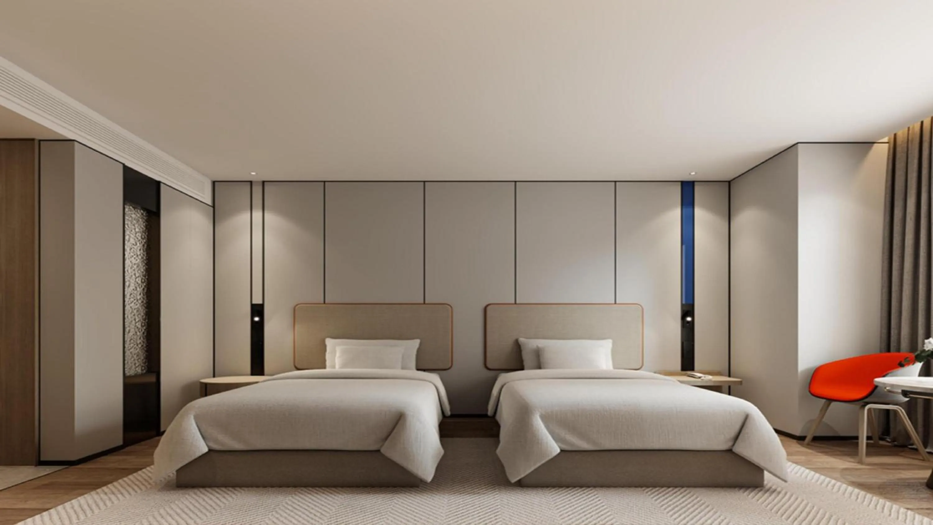 Photo of the whole room, Bed in Holiday Inn Express Harbin Central Avenue by IHG