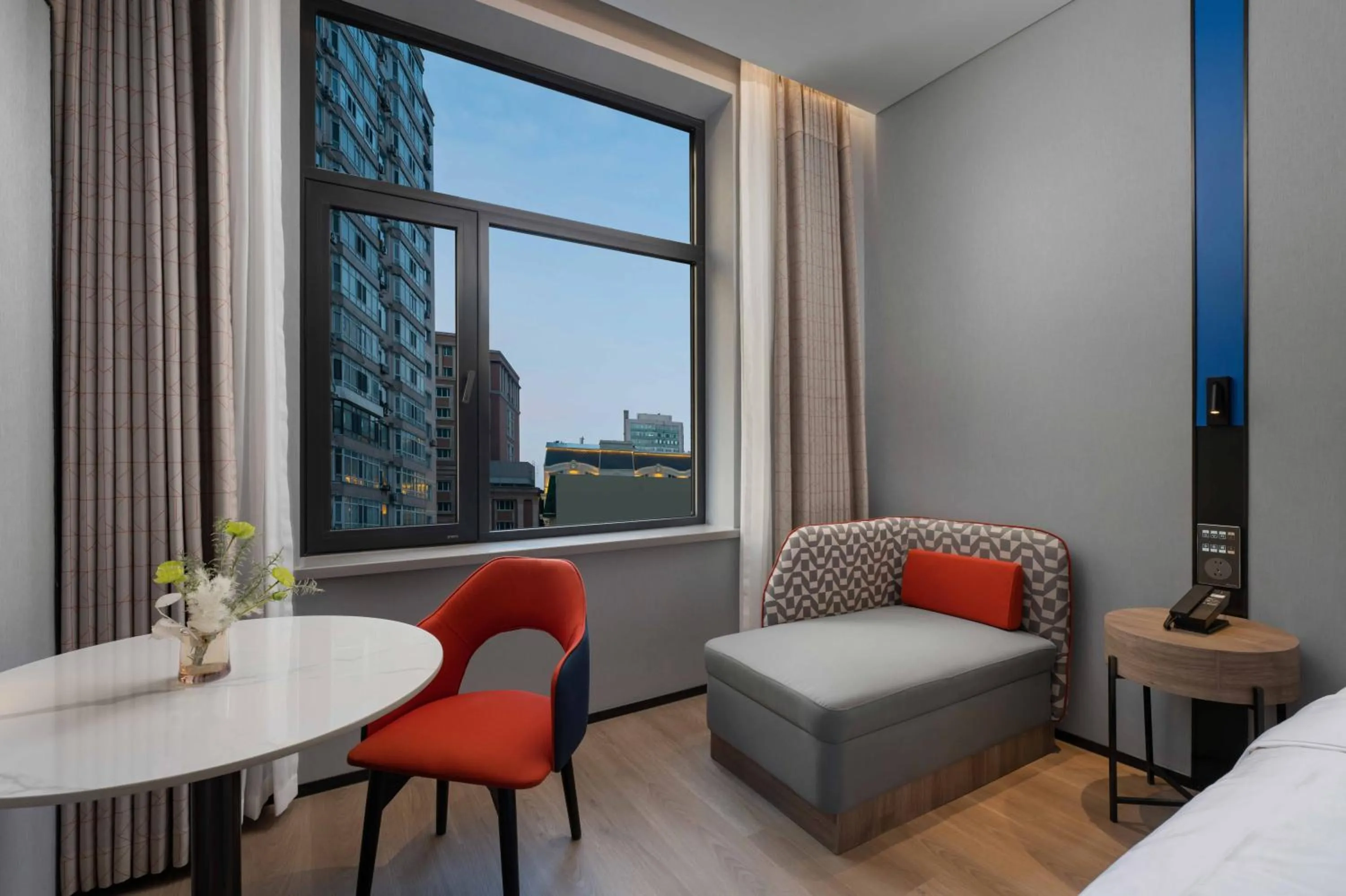 Decorative detail, Bed in Holiday Inn Express Harbin Central Avenue by IHG