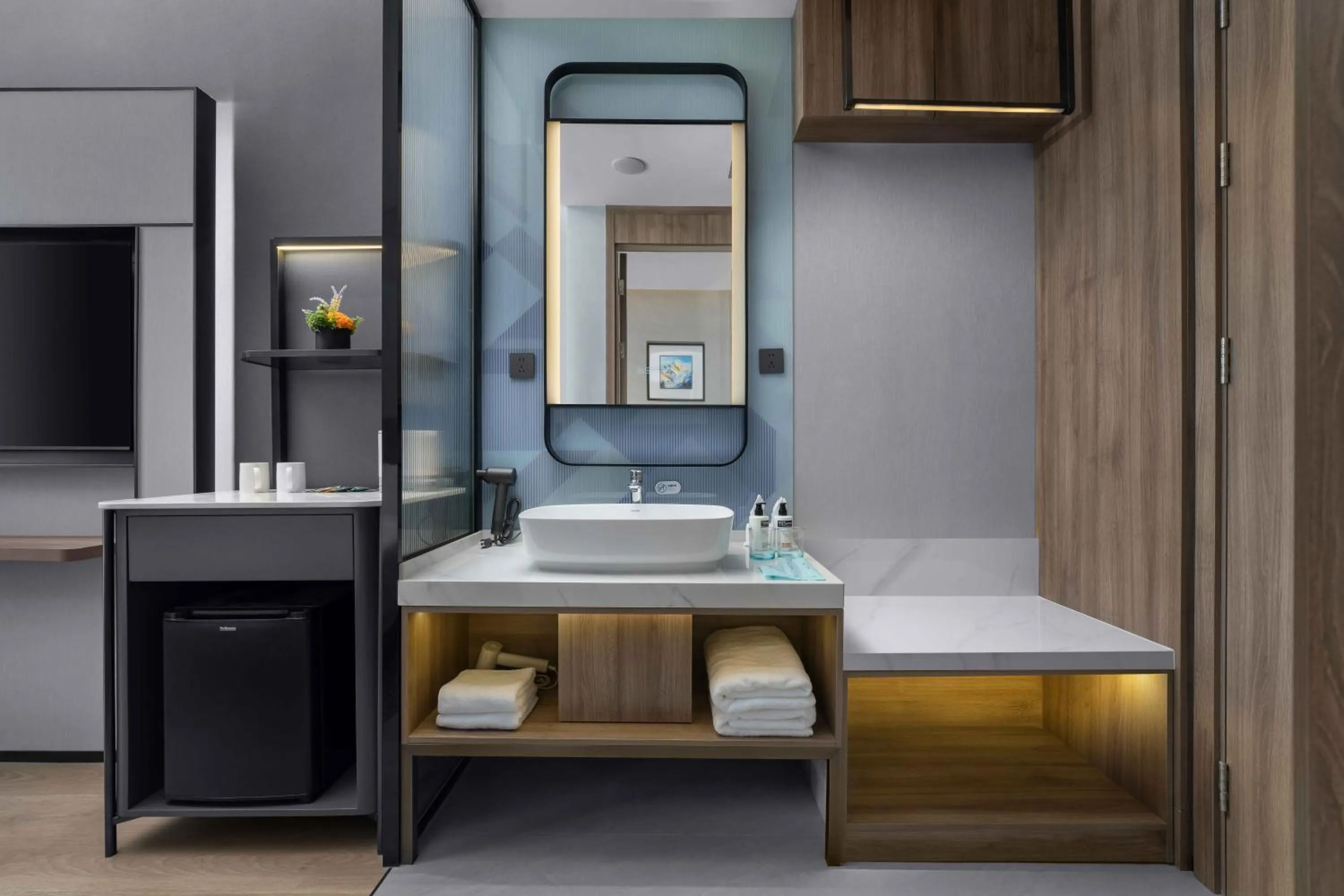 Bathroom in Holiday Inn Express Harbin Central Avenue by IHG