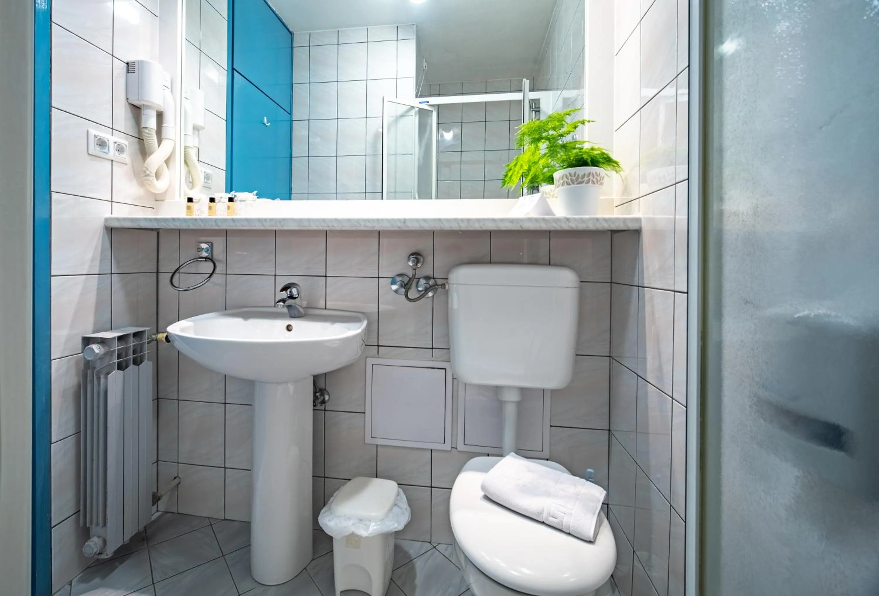 Bathroom in Hotel Issa