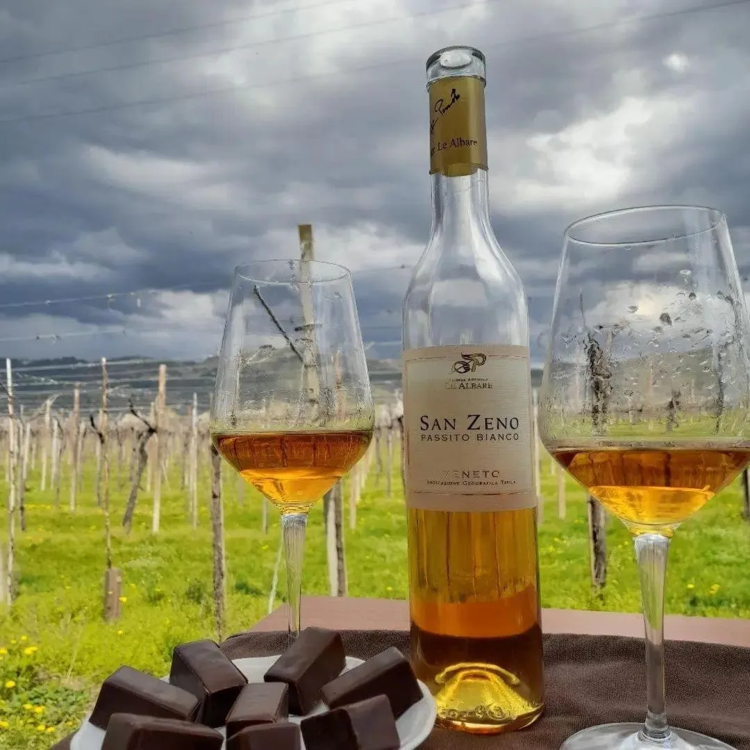 Garden view in B&B Le Albare