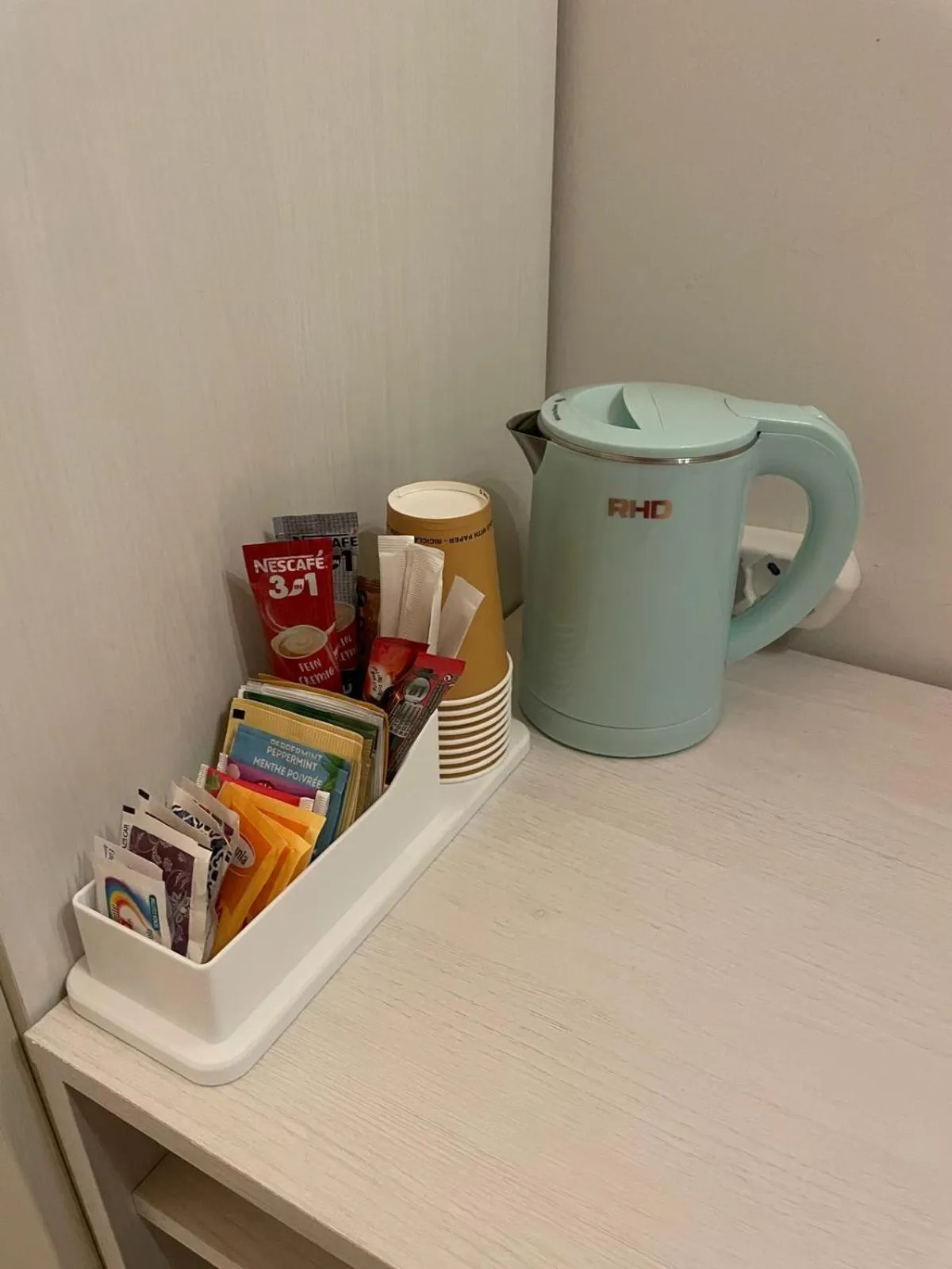 Coffee/tea facilities in B&B Le Albare