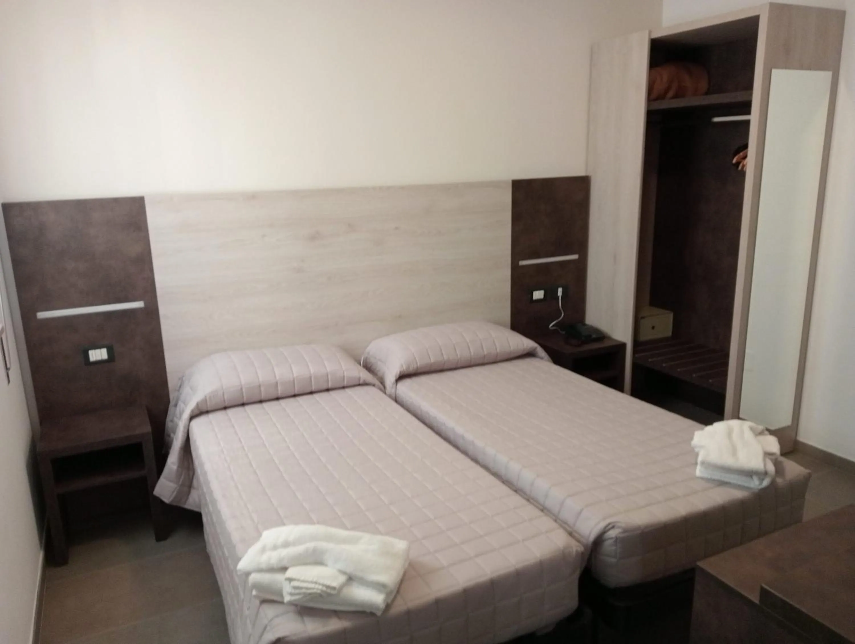 Bed in Hotel Bel Mare