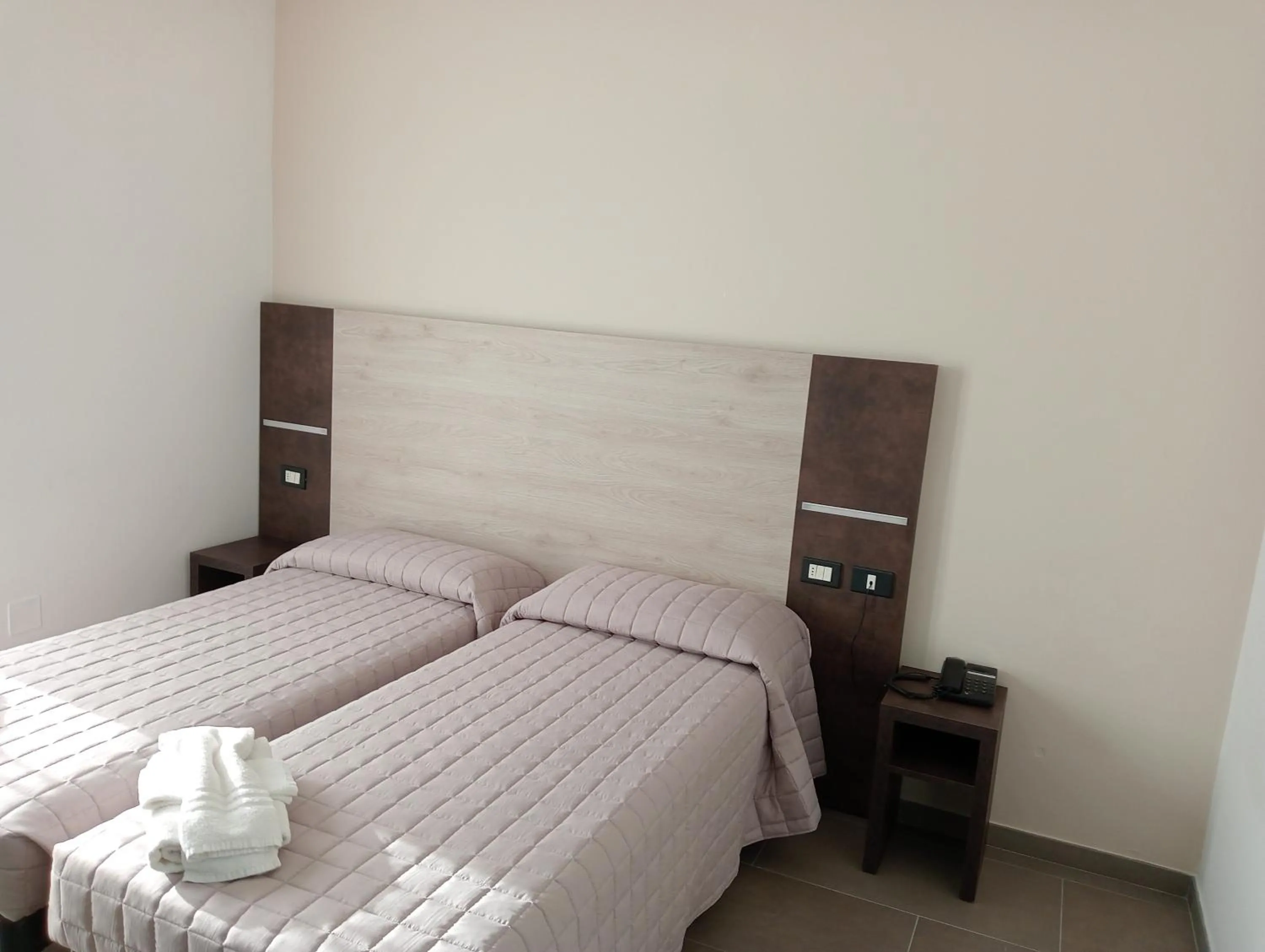 Bed in Hotel Bel Mare
