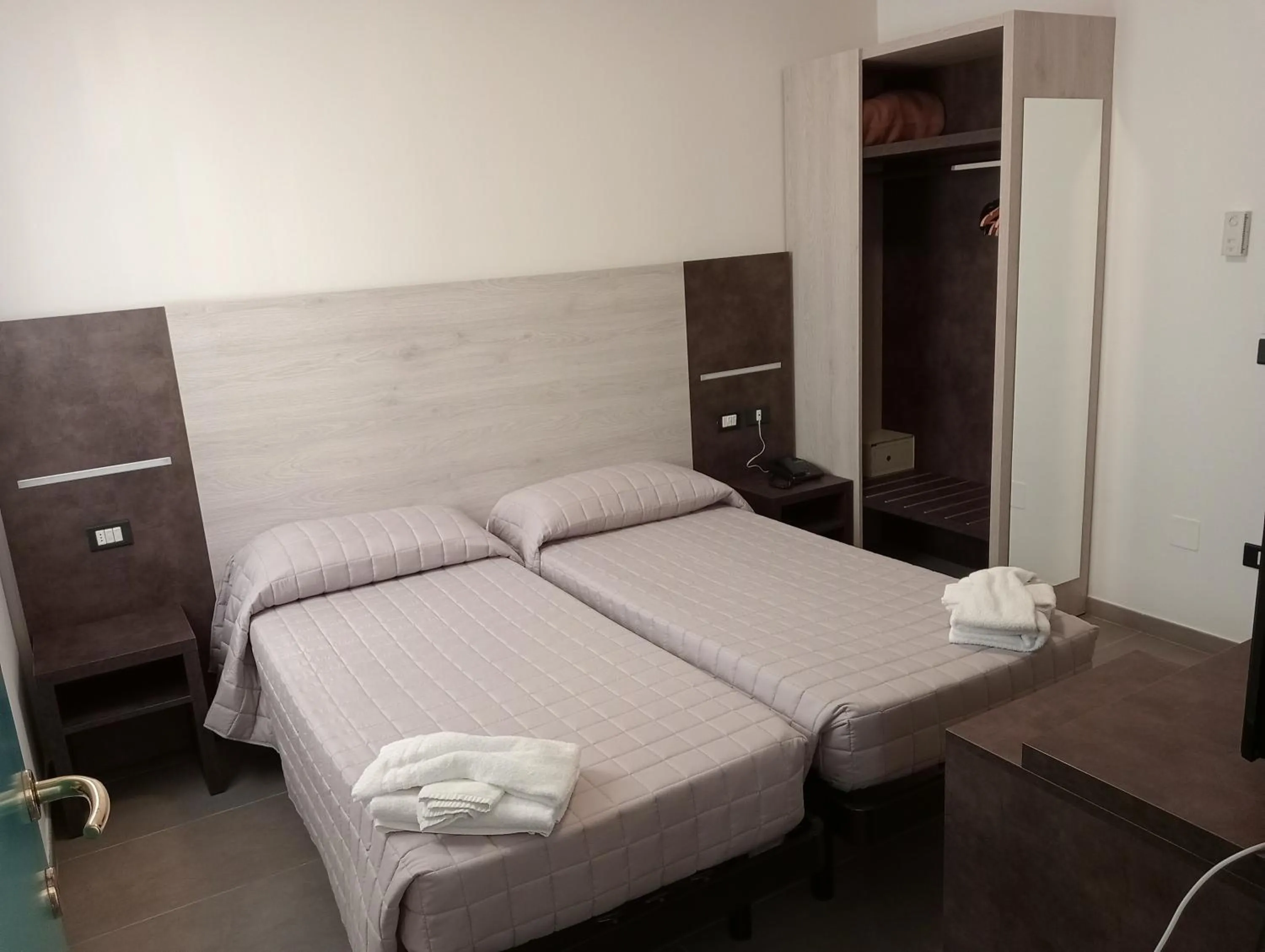 Bed in Hotel Bel Mare