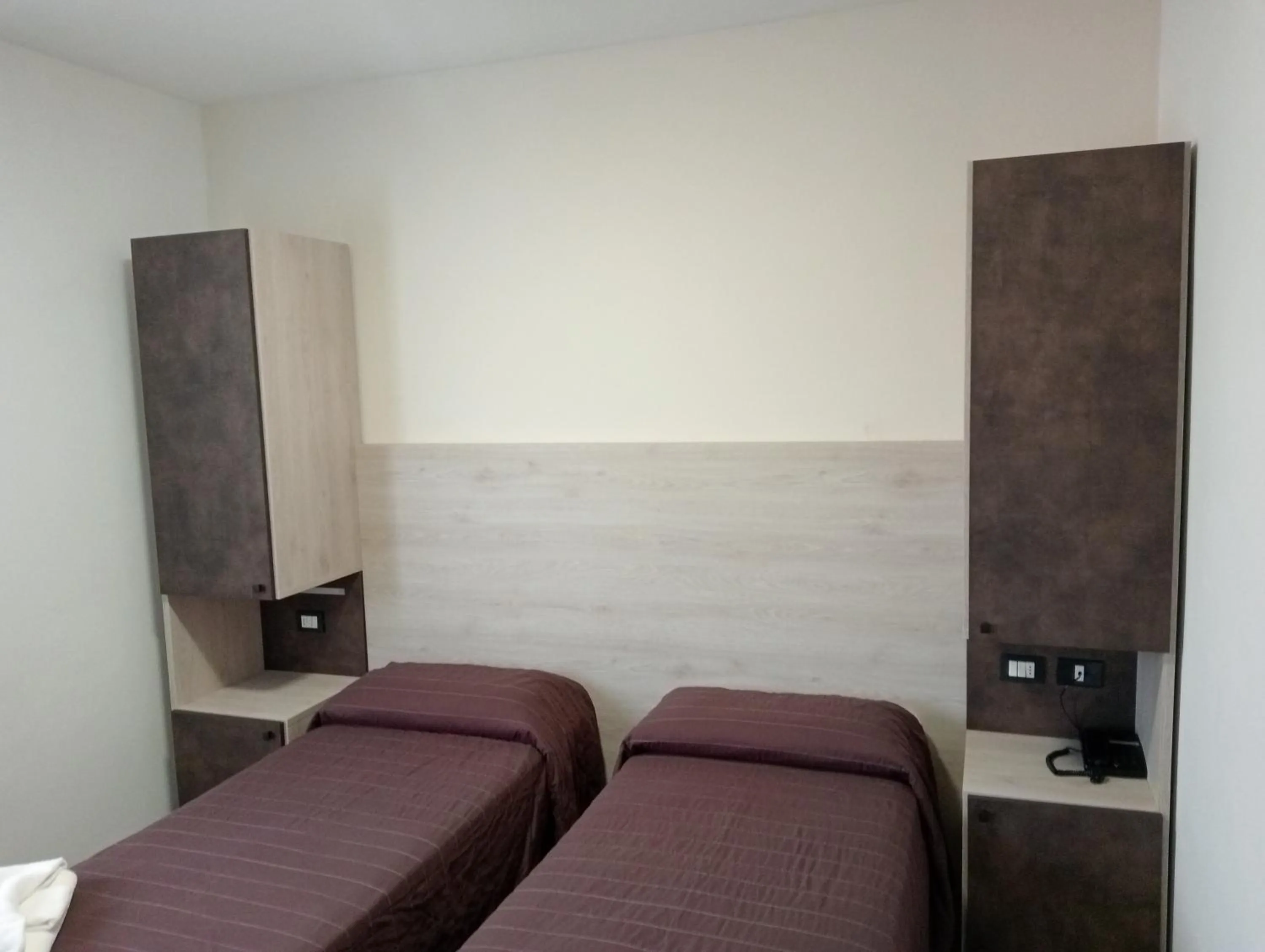Bed in Hotel Bel Mare
