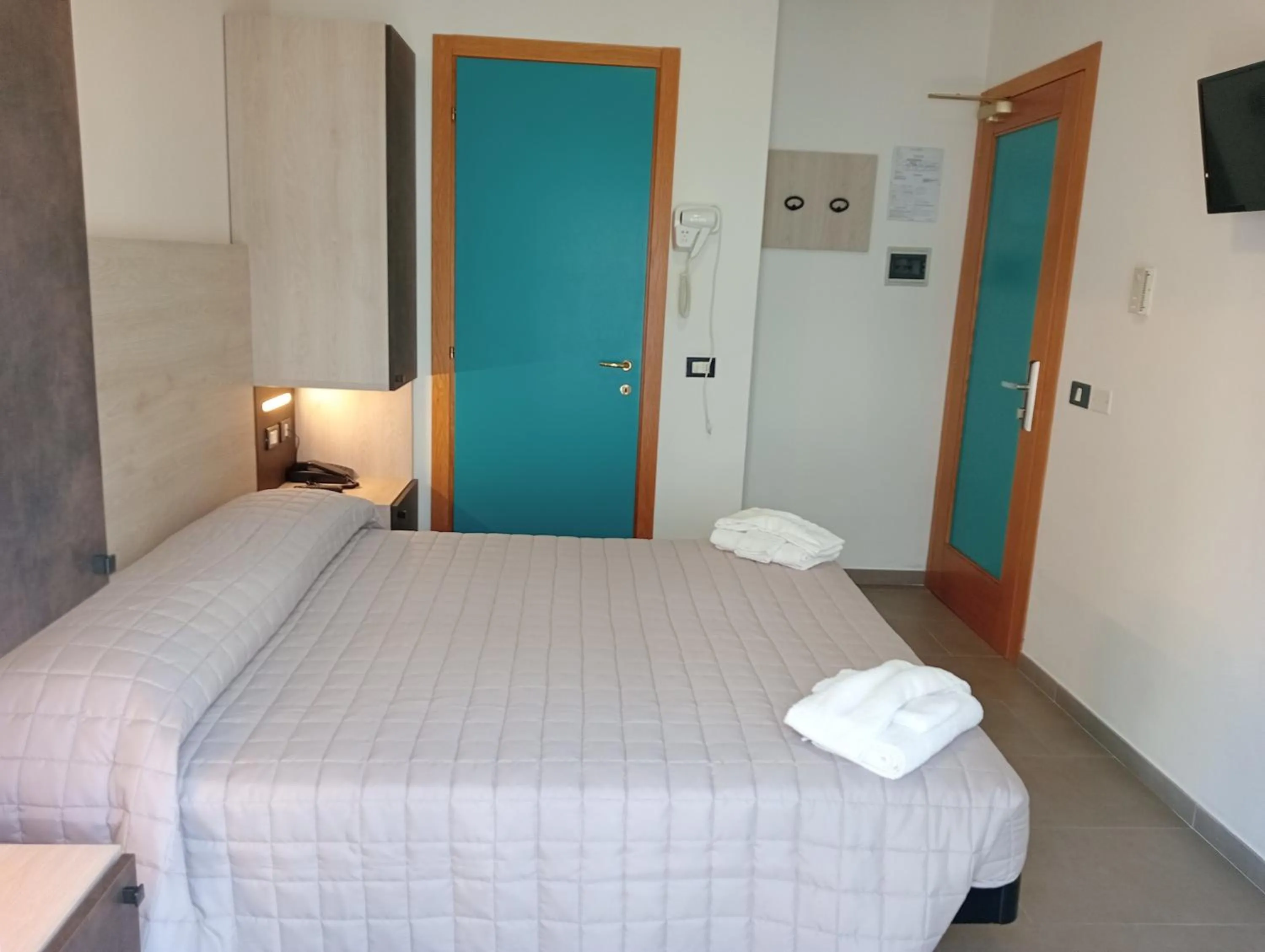 Bed in Hotel Bel Mare