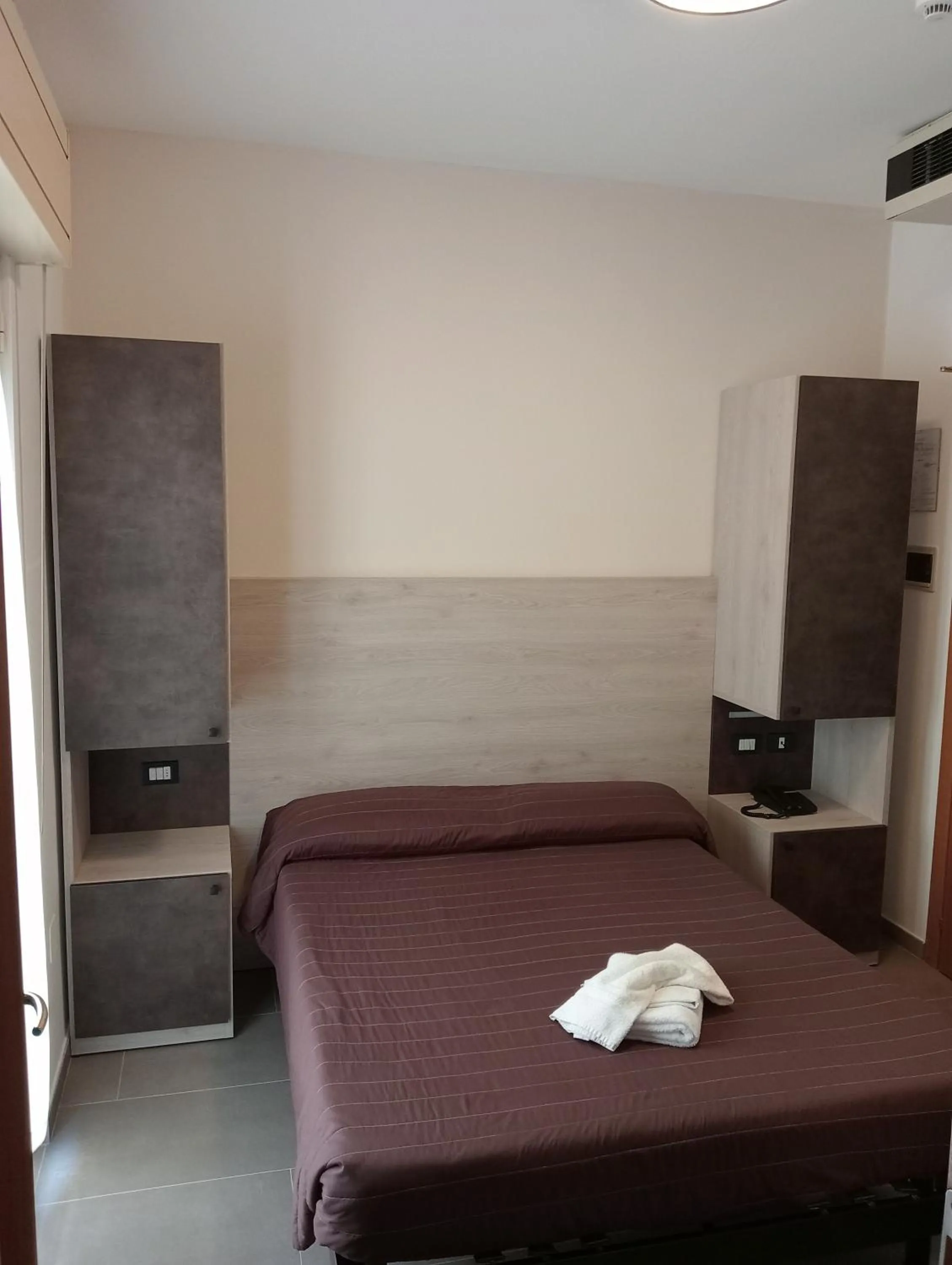 Bed in Hotel Bel Mare
