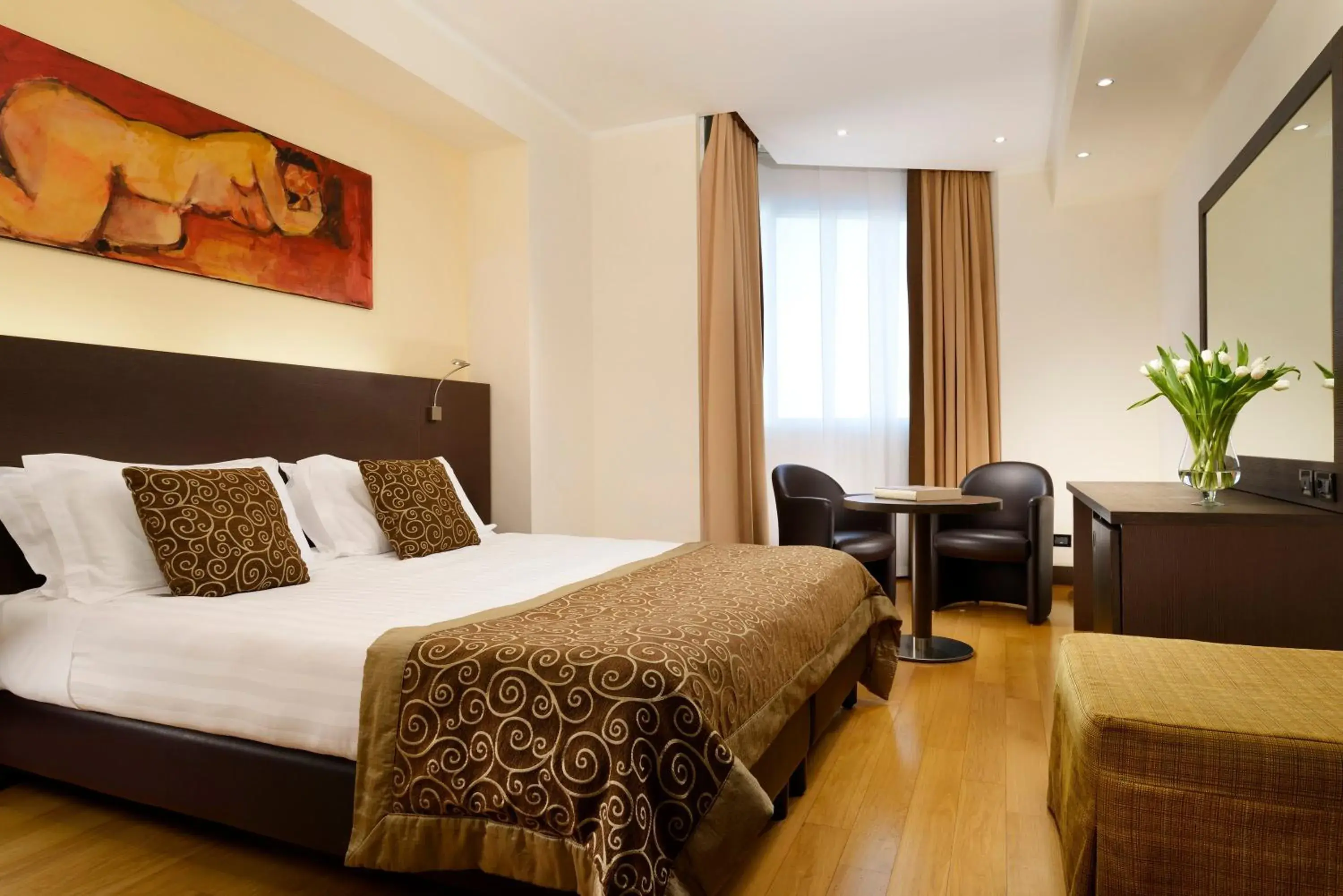 Bedroom, Bed in Hotel Diamante Bedroom, Bed in Hotel Diamante