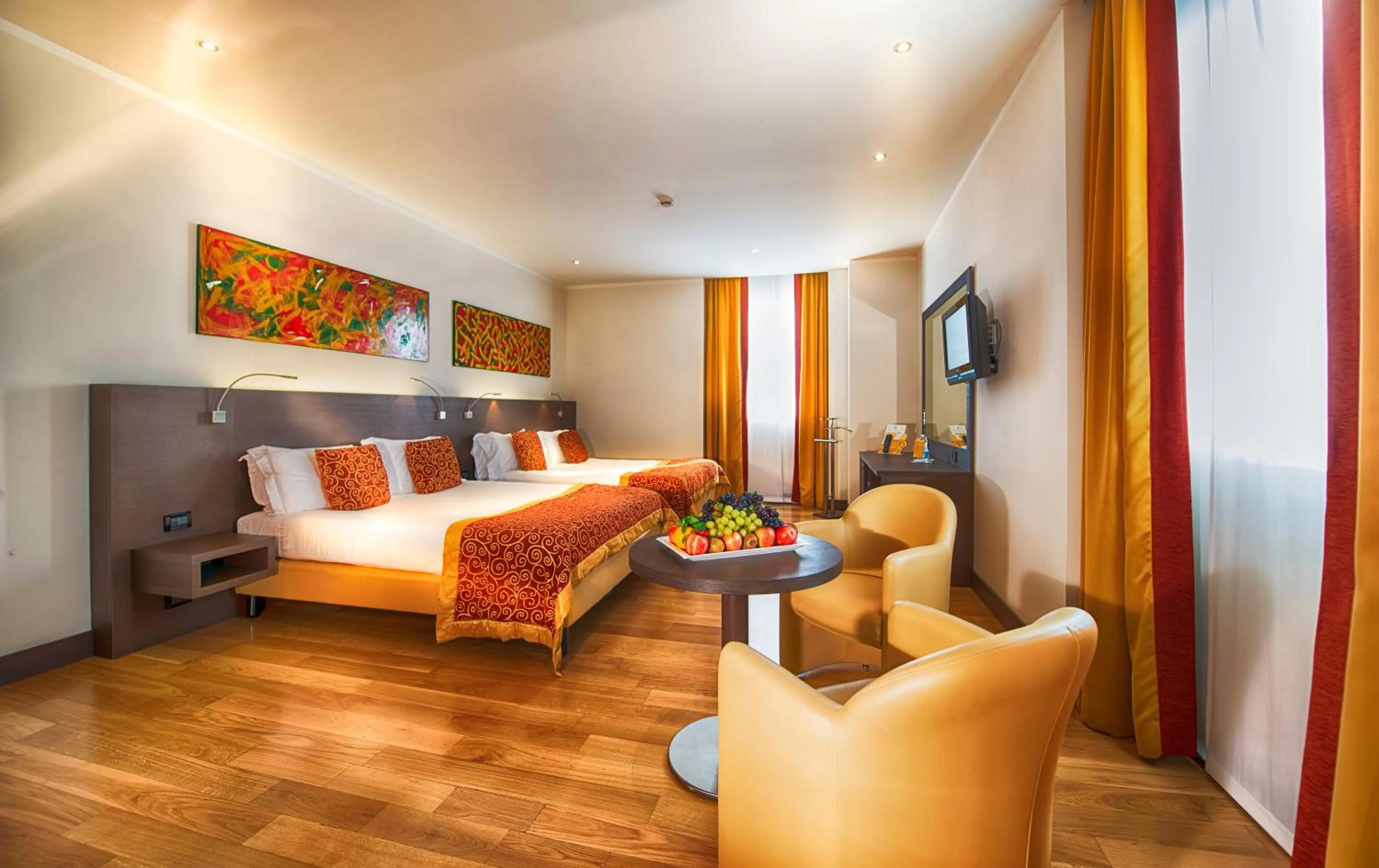 Family, Bed in Hotel Diamante