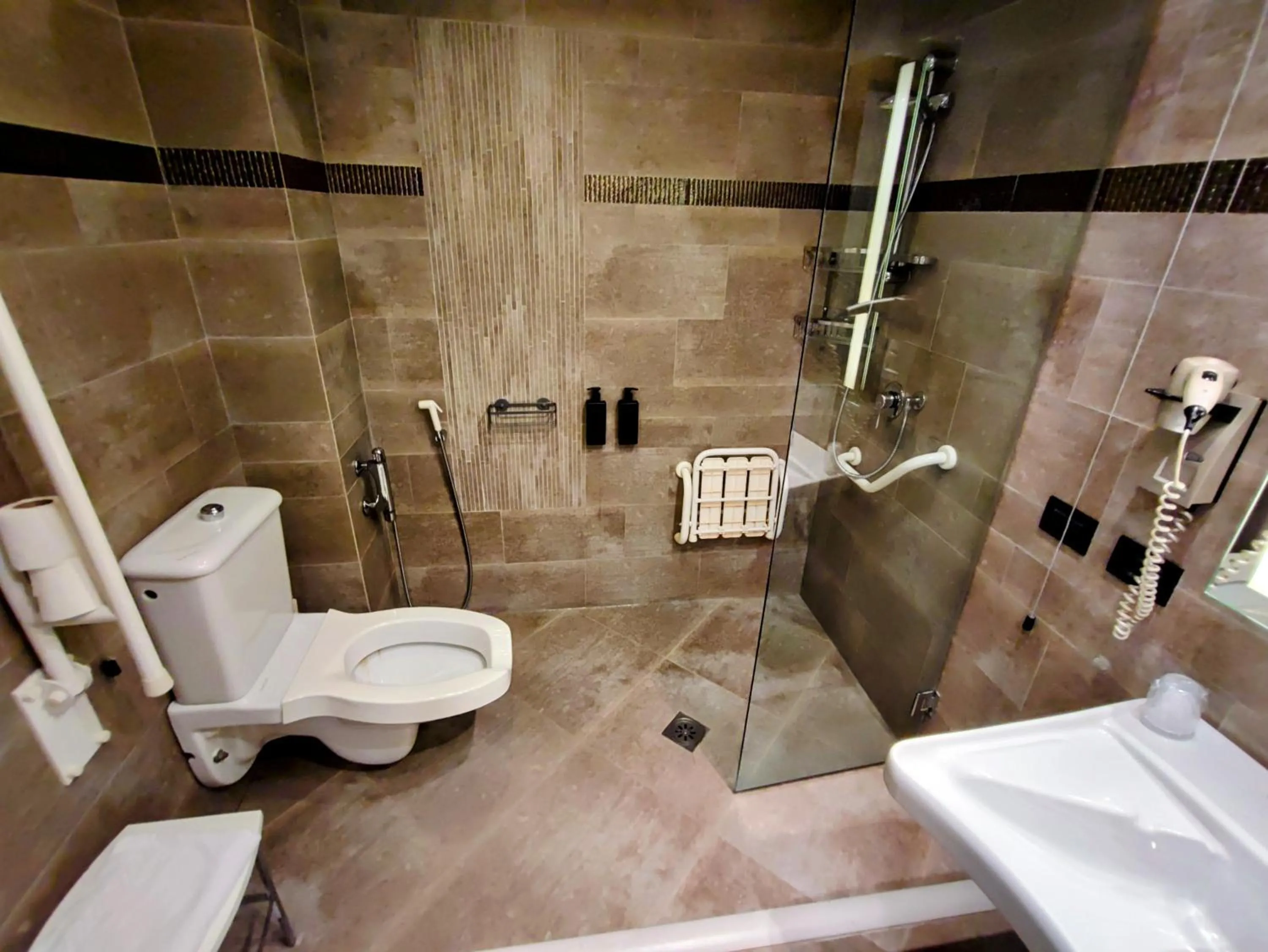 Bathroom in Hotel Diamante