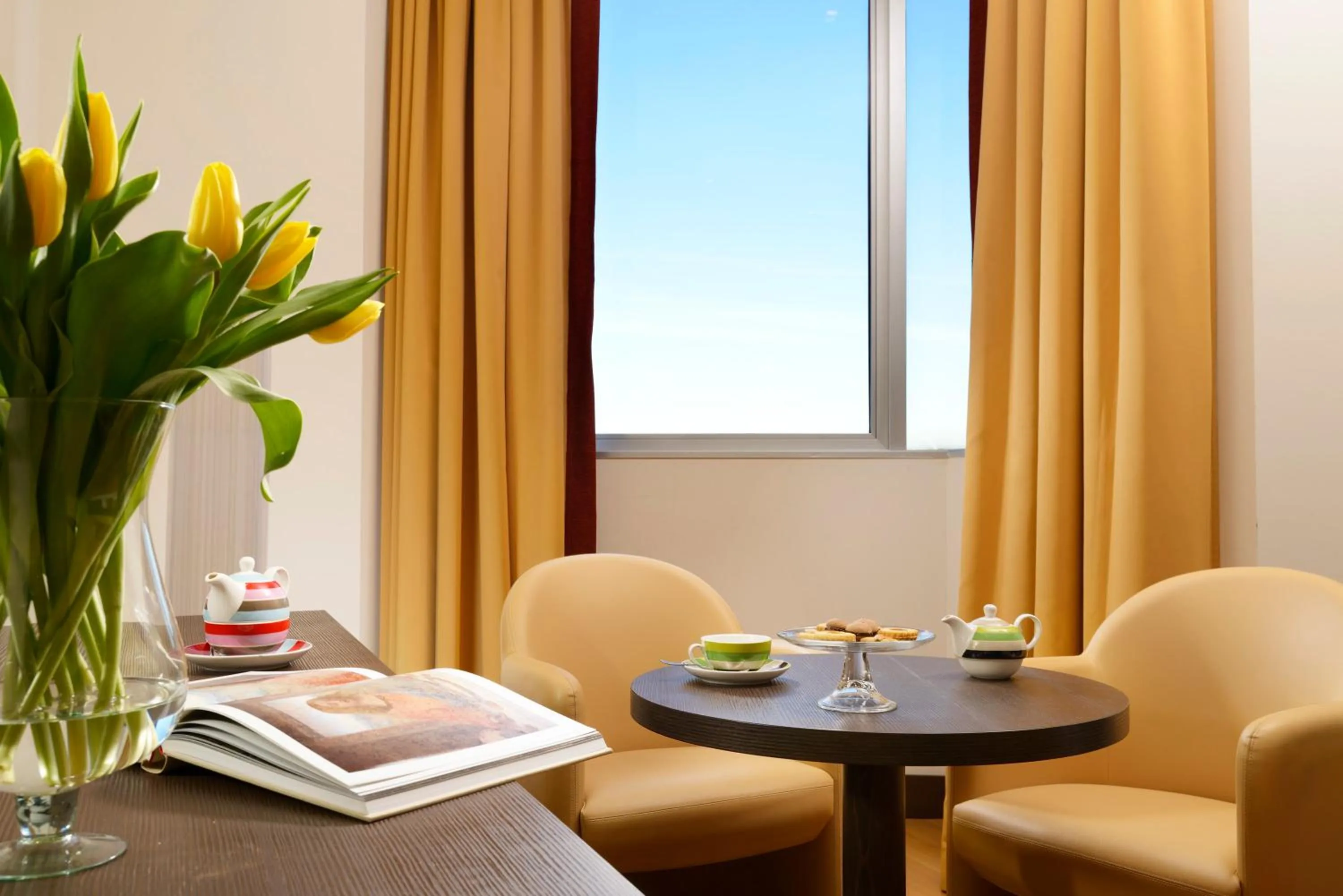 Living room in Hotel Diamante