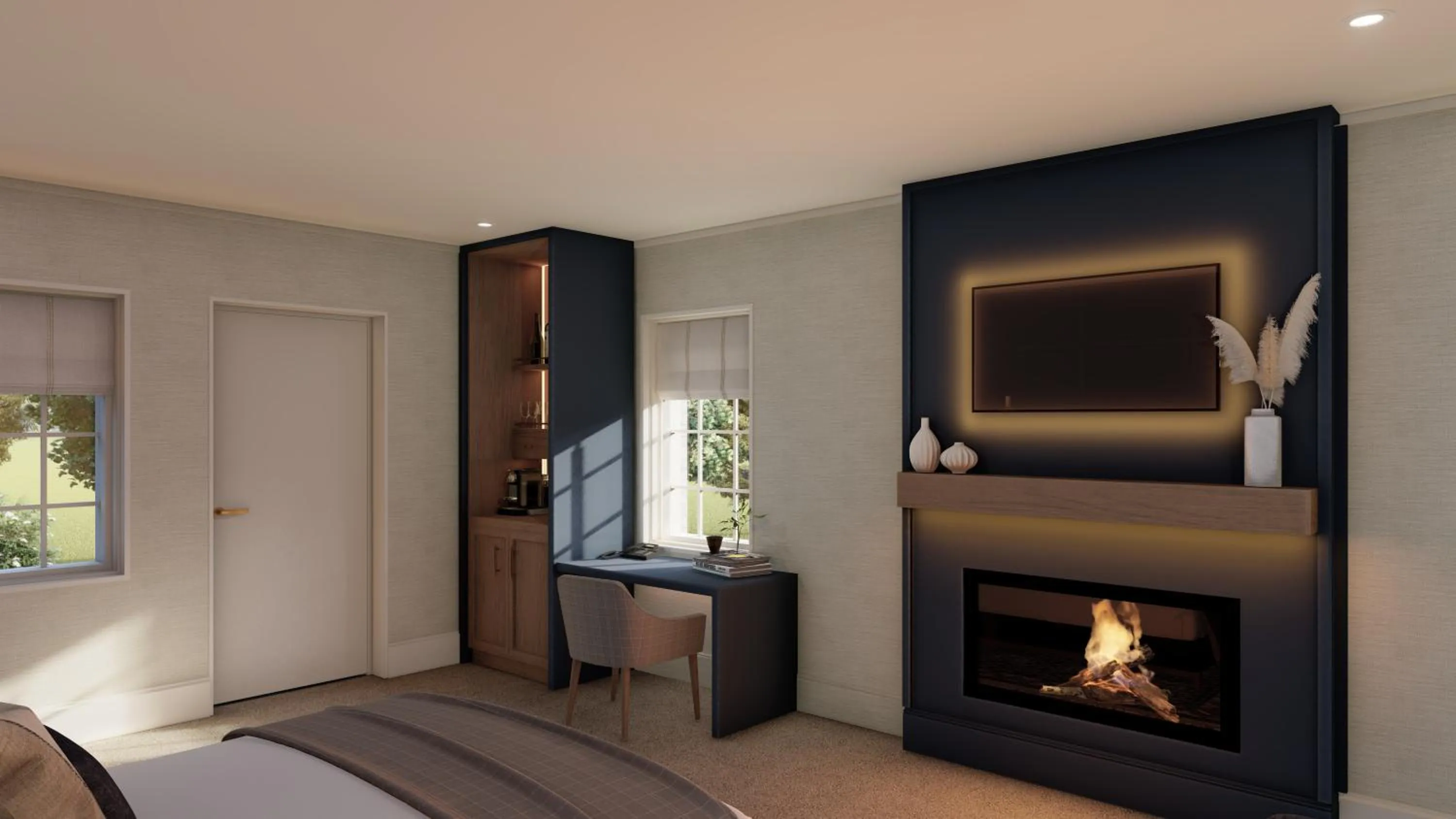 Bed in The Clements Hotel