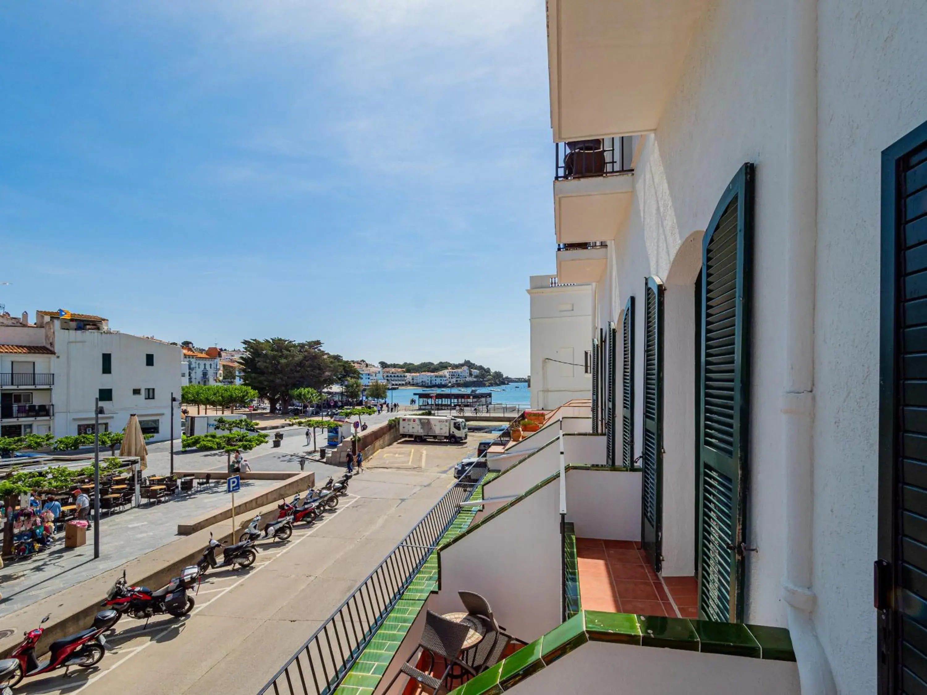 City view in Hostal Marina Cadaqués City view in Hostal Marina Cadaqués