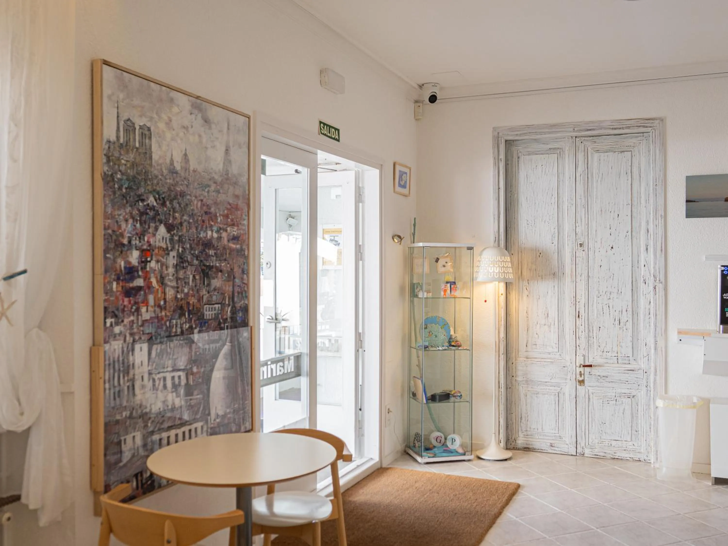 Lobby or reception in Hostal Marina Cadaqués