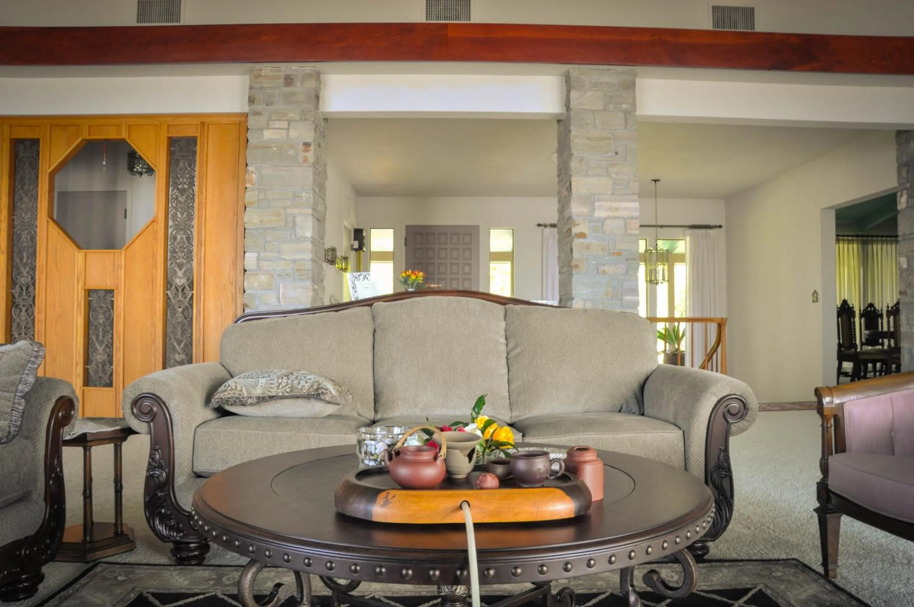 Living room in Arky's B&B