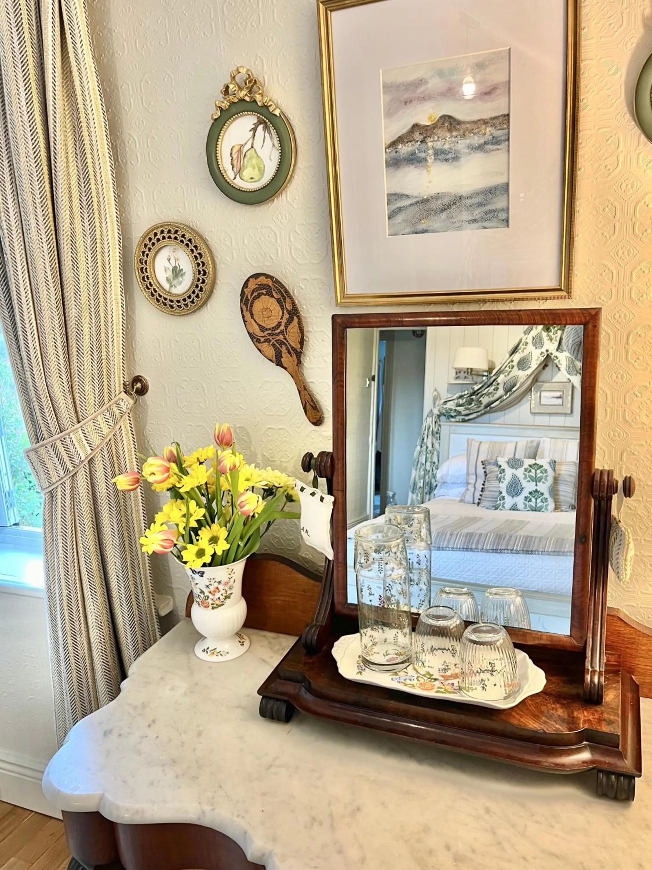 Decorative detail in The Artist Residence Dublin Boutique B&B