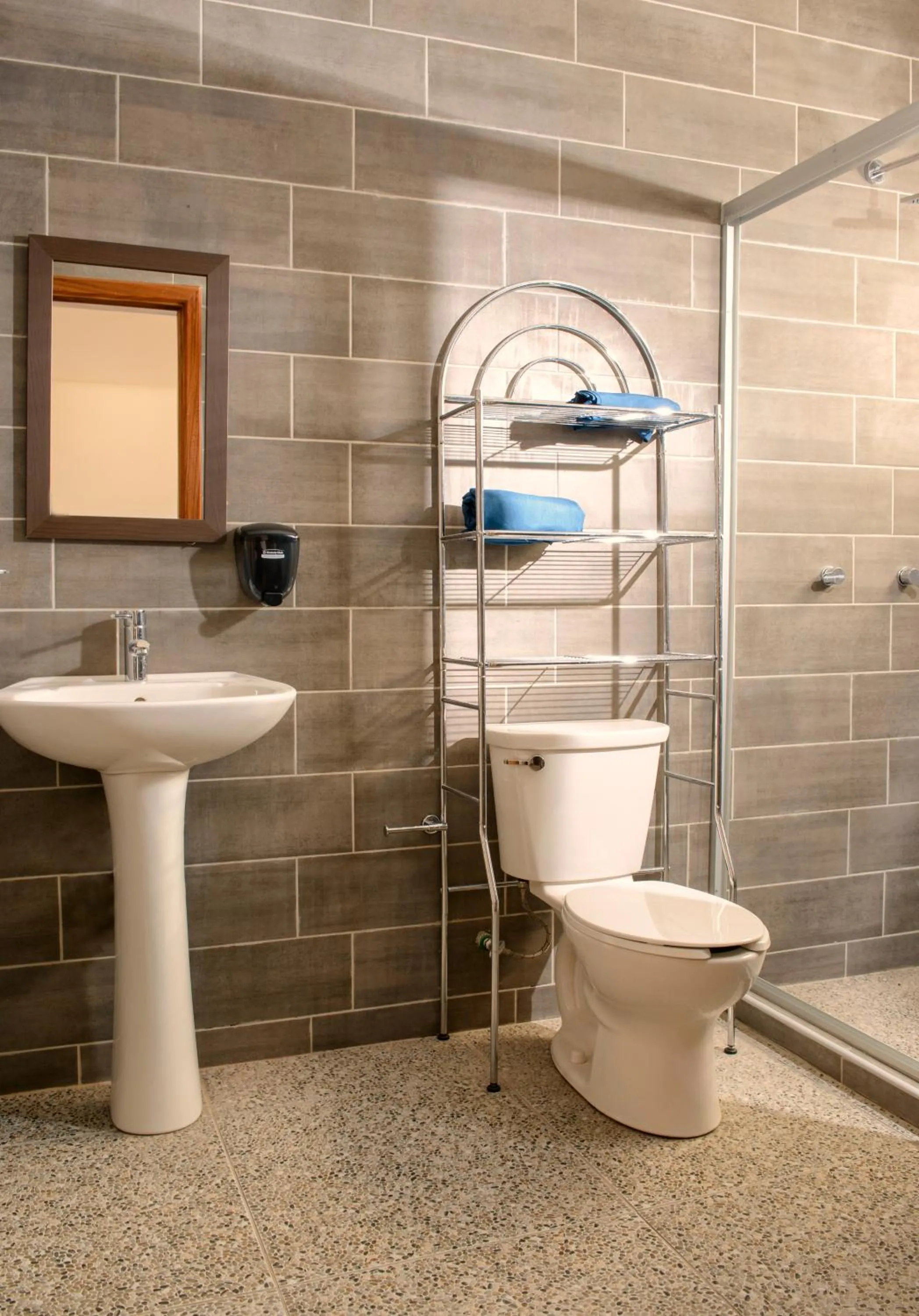 Toilet in MC HOTEL Saldarriaga Querétaro