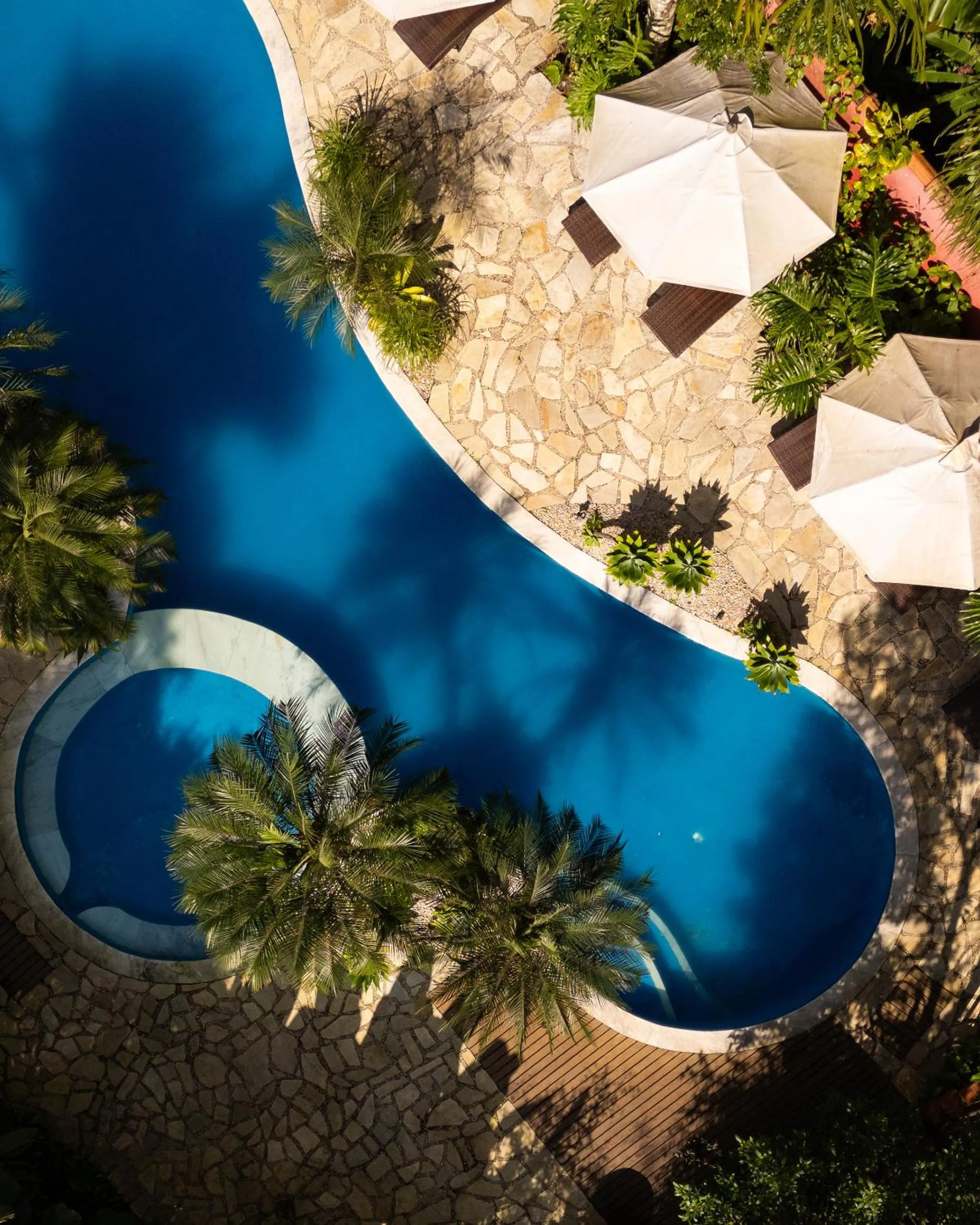 Pool view in Smart Hotel Pousada Reserva Camburi