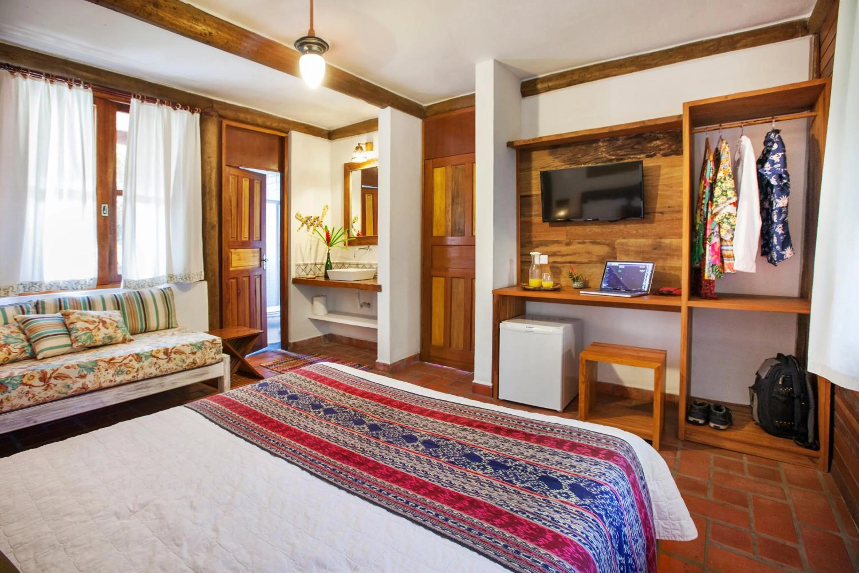 Bedroom, Bed in Smart Hotel Pousada Reserva Camburi