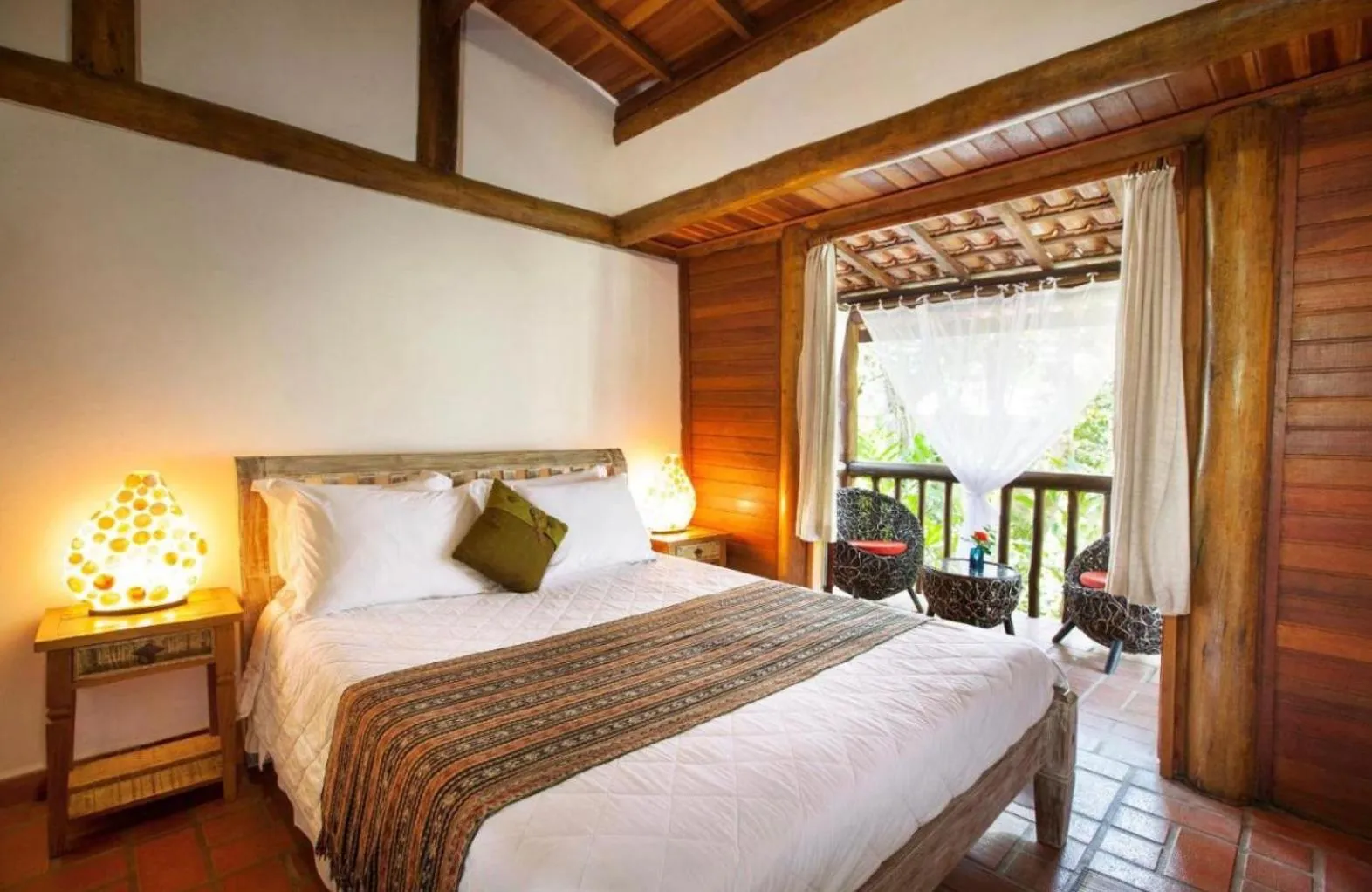 Bed in Smart Hotel Pousada Reserva Camburi