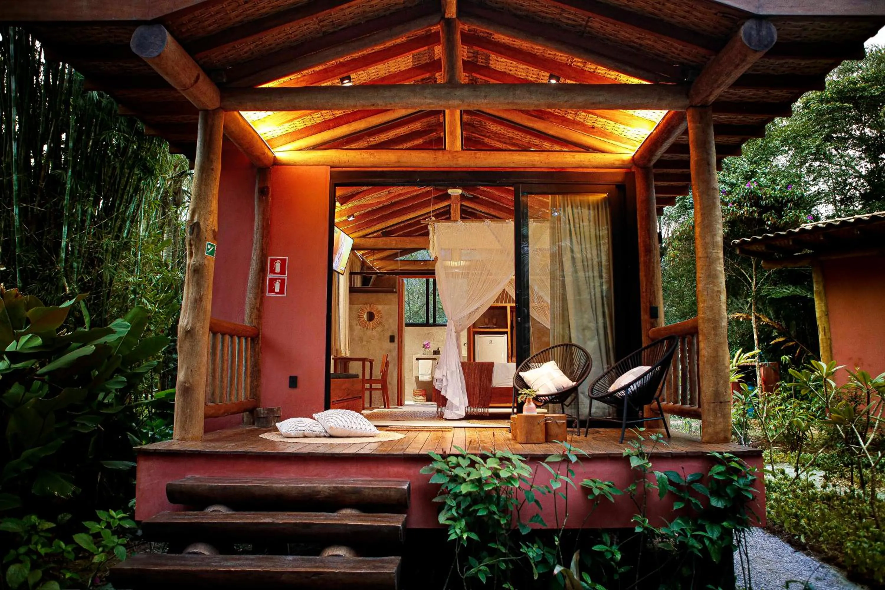 Patio in Smart Hotel Pousada Reserva Camburi