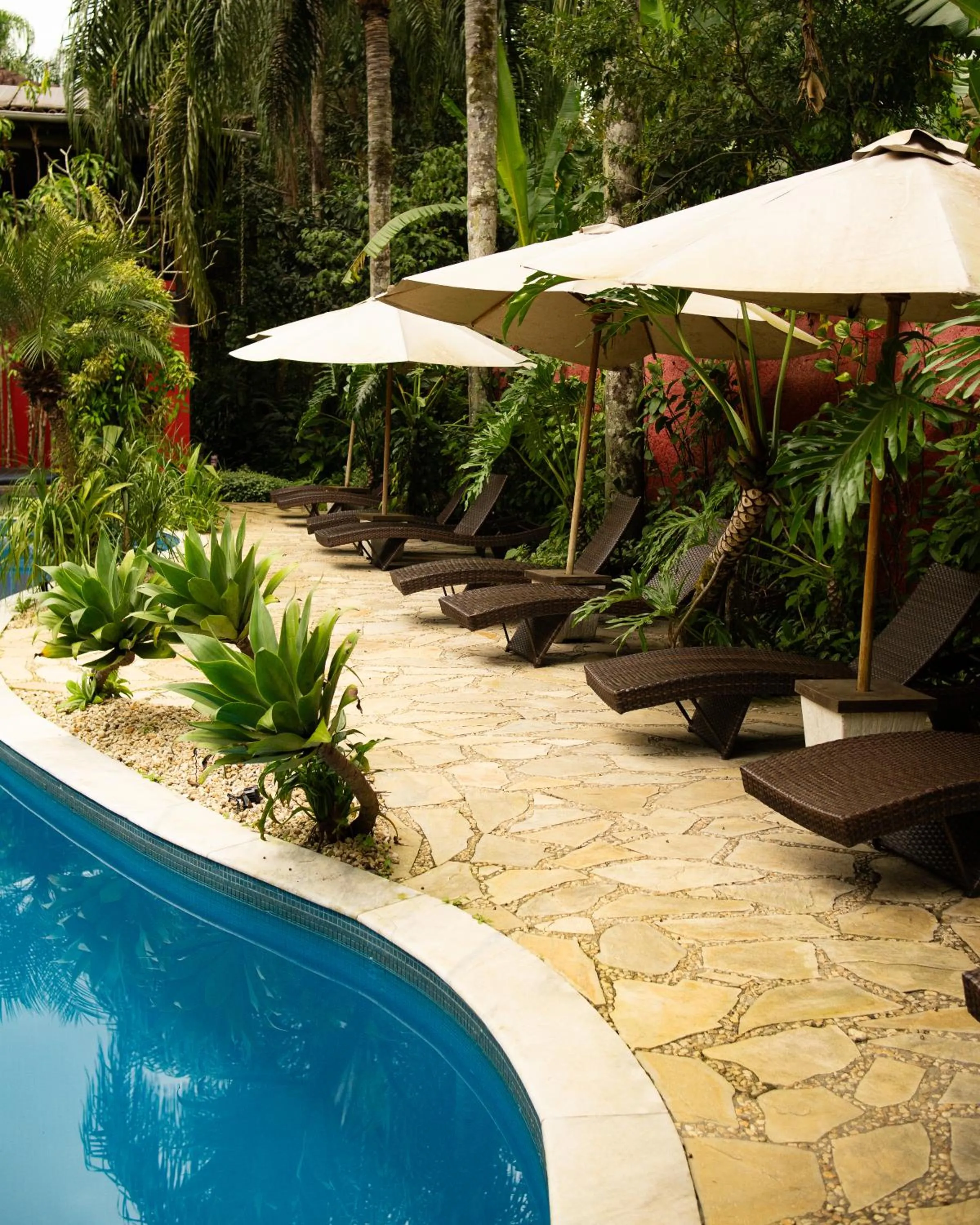 sunbed in Smart Hotel Pousada Reserva Camburi