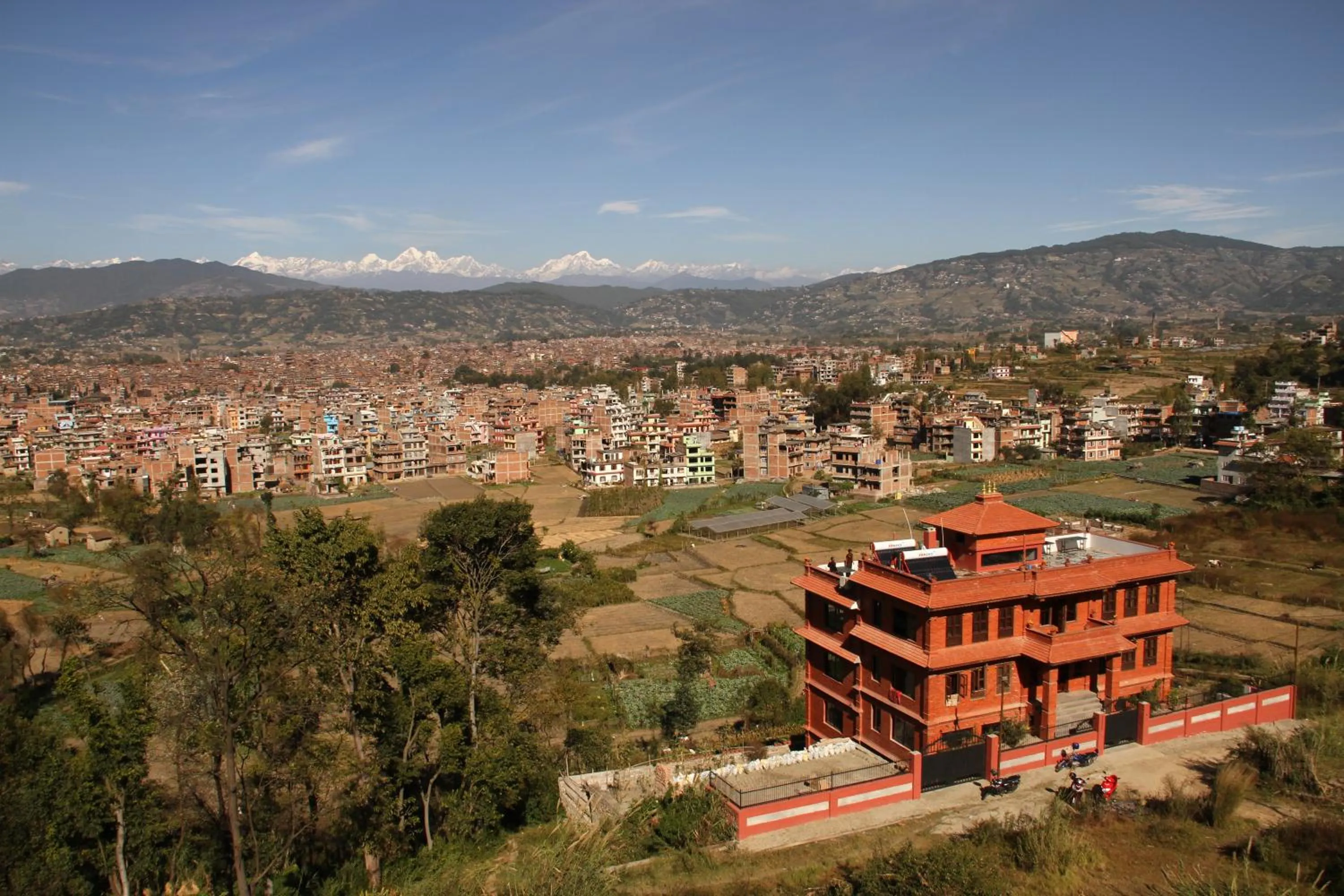 Natural landscape in Bhaktapur Paradise Hotel