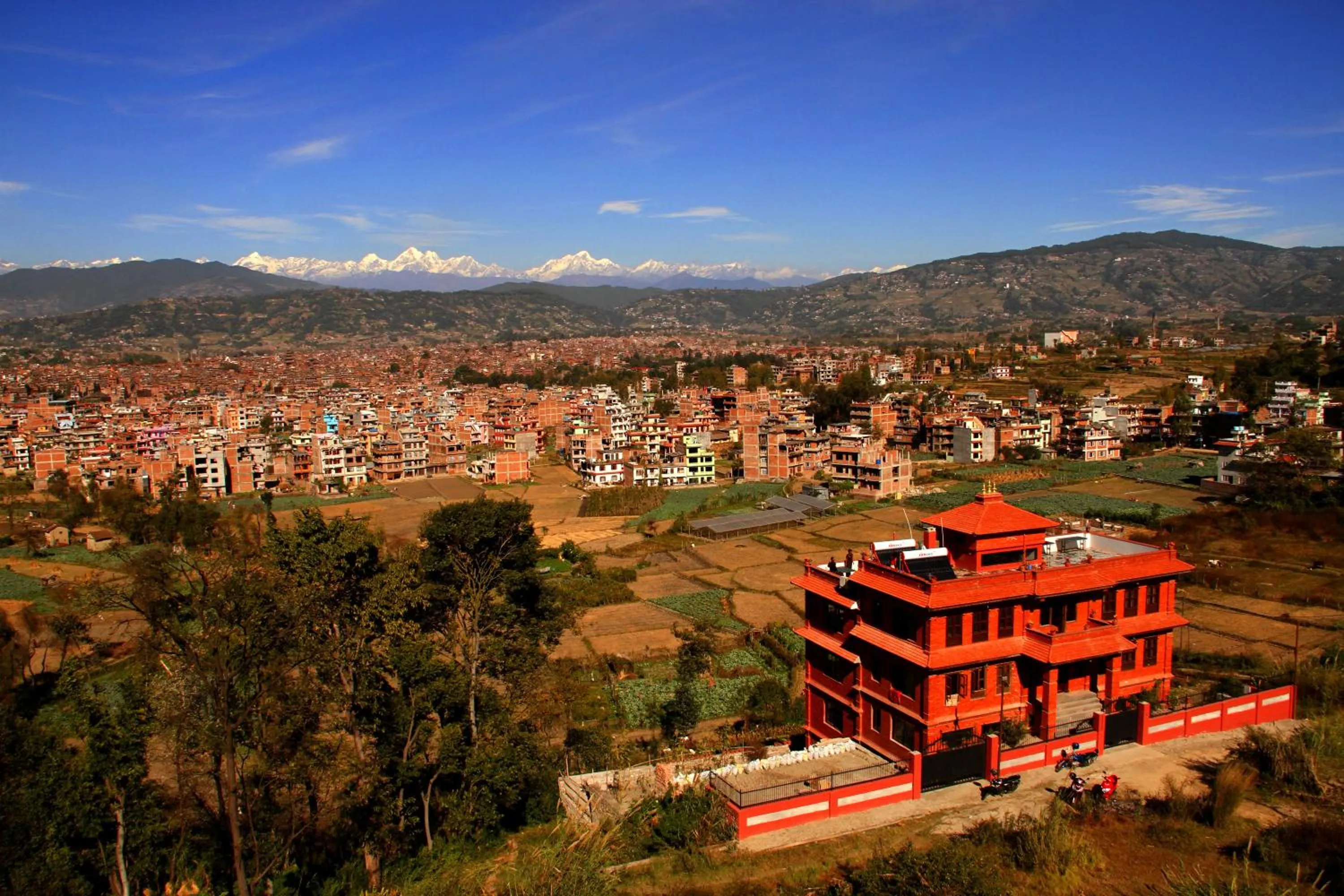 Spring in Bhaktapur Paradise Hotel