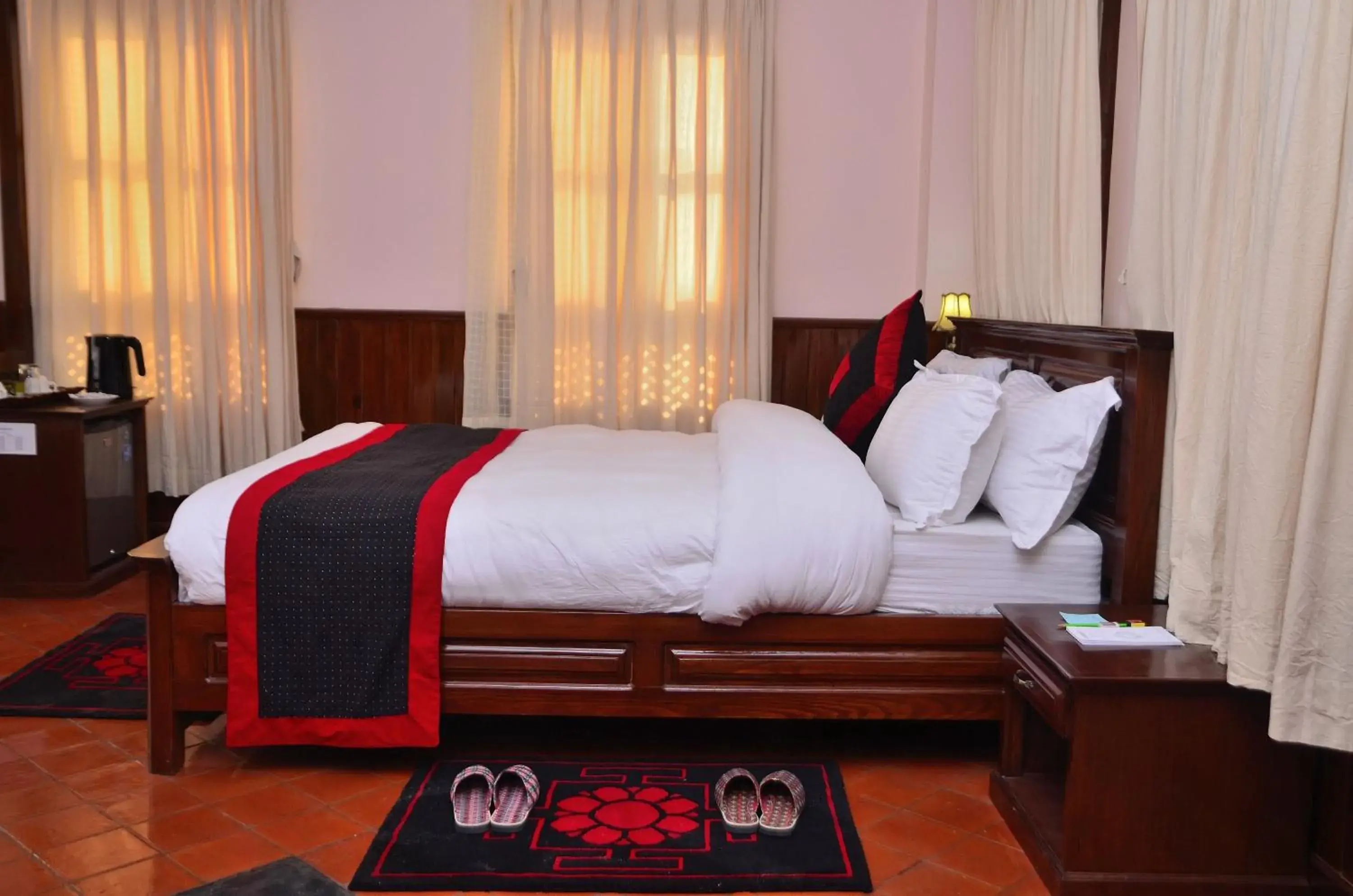 Deluxe Double Room in Bhaktapur Paradise Hotel Deluxe Double Room in Bhaktapur Paradise Hotel