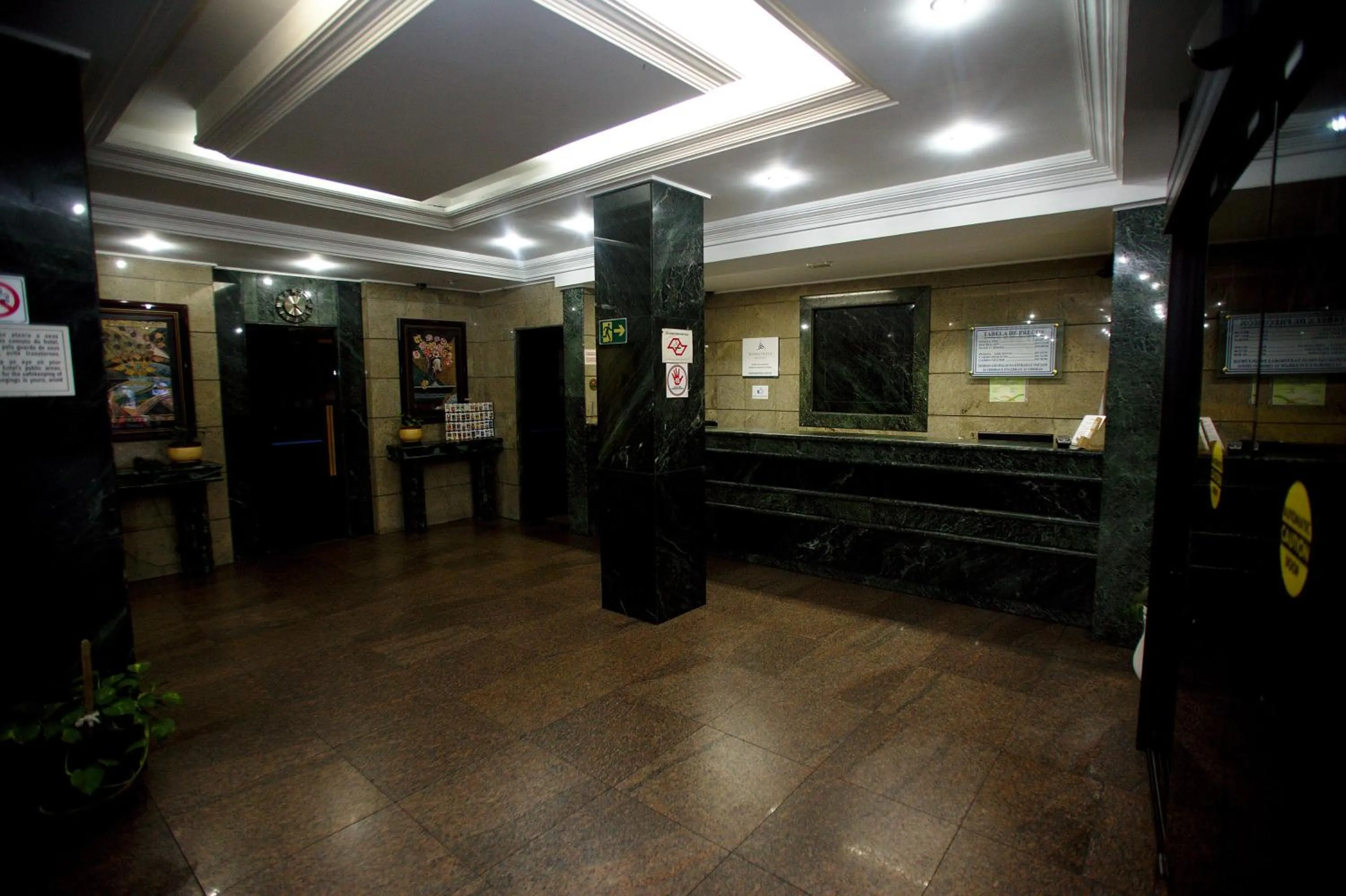 Lobby or reception in Hotel Columbia