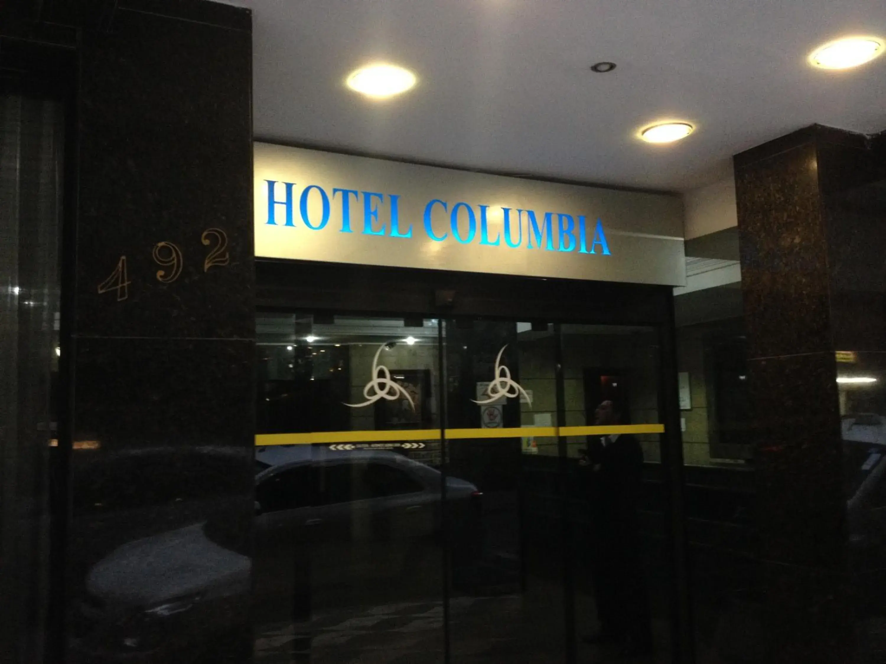 Facade/entrance in Hotel Columbia Facade/entrance in Hotel Columbia