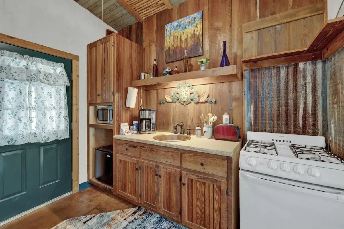 Kitchen or kitchenette in Sonora Casita Hot-Tub + Nandina Cottage Hot-Tub
