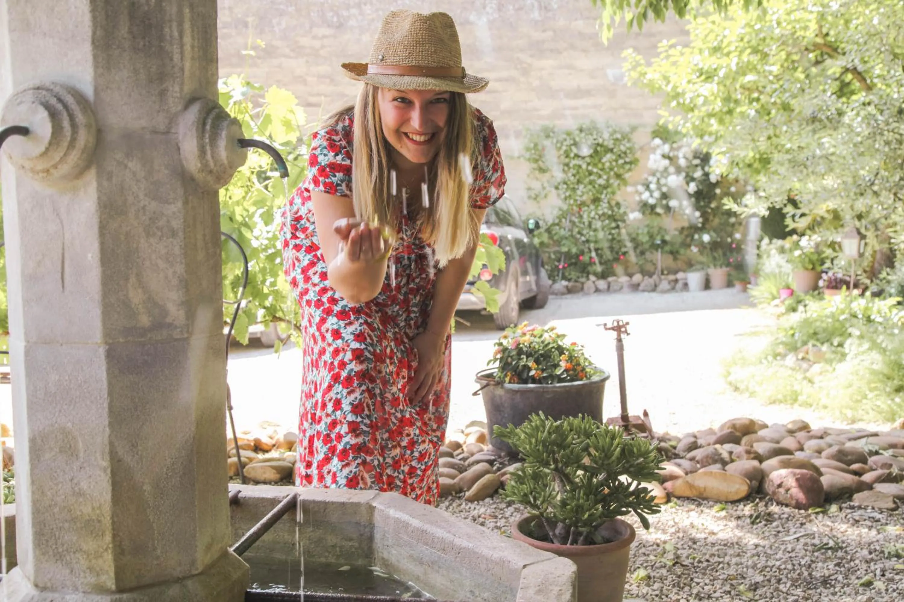Garden in CHAMBRES D'HÔTES L'Oréliane en Provence Adults Only