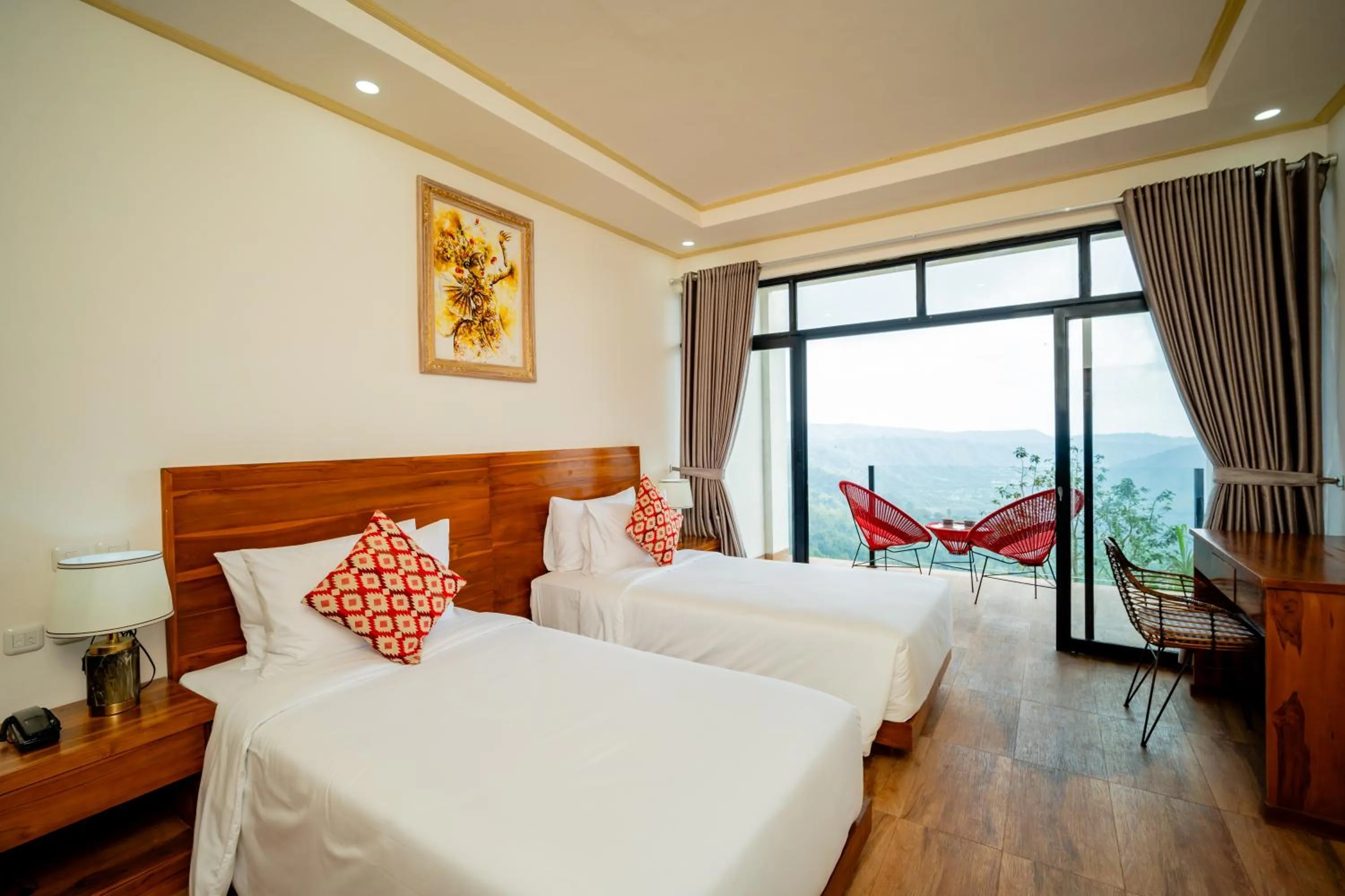 Natural landscape, Bed in The Witari Kintamani