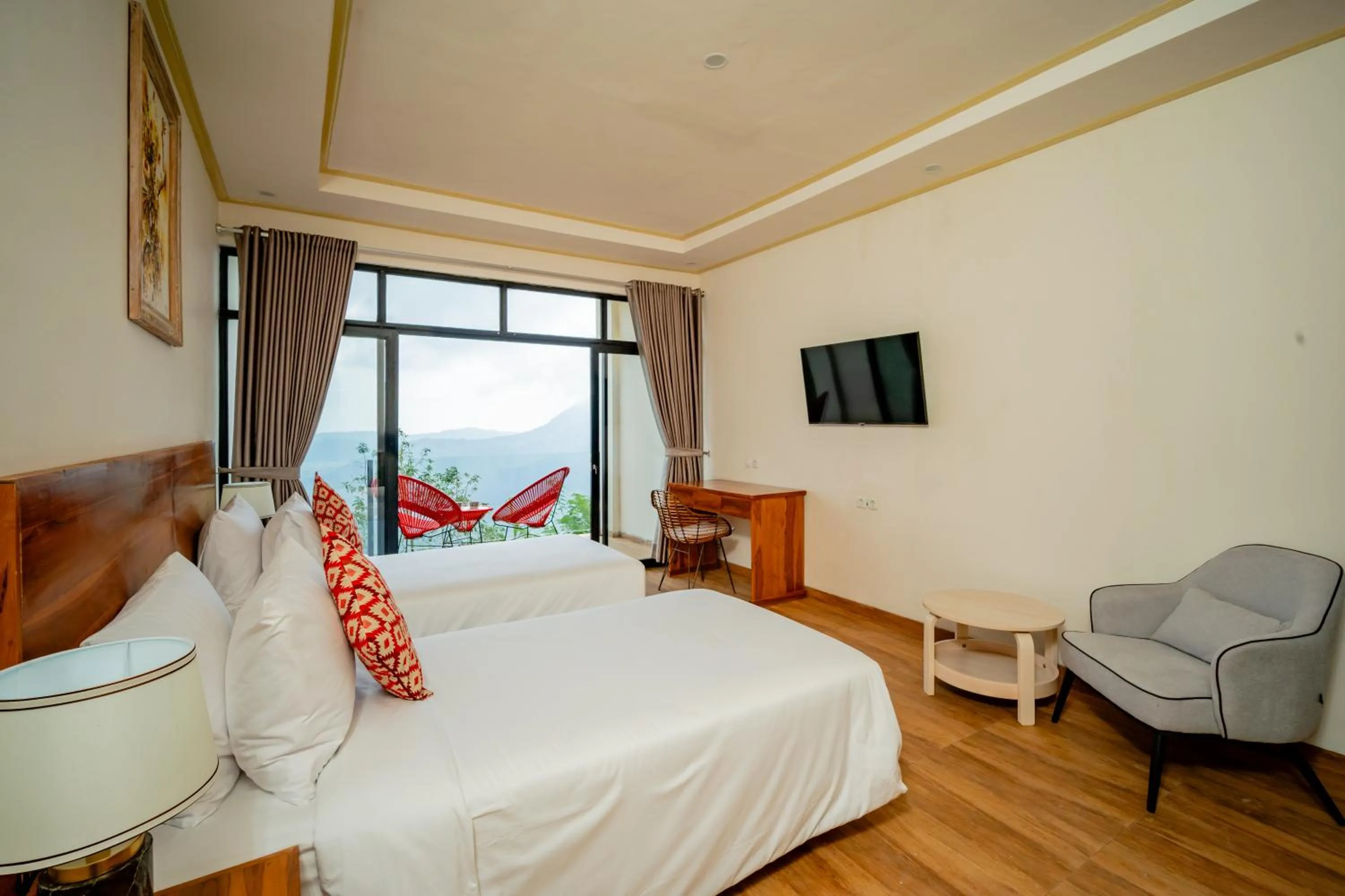 Bedroom, Bed in The Witari Kintamani