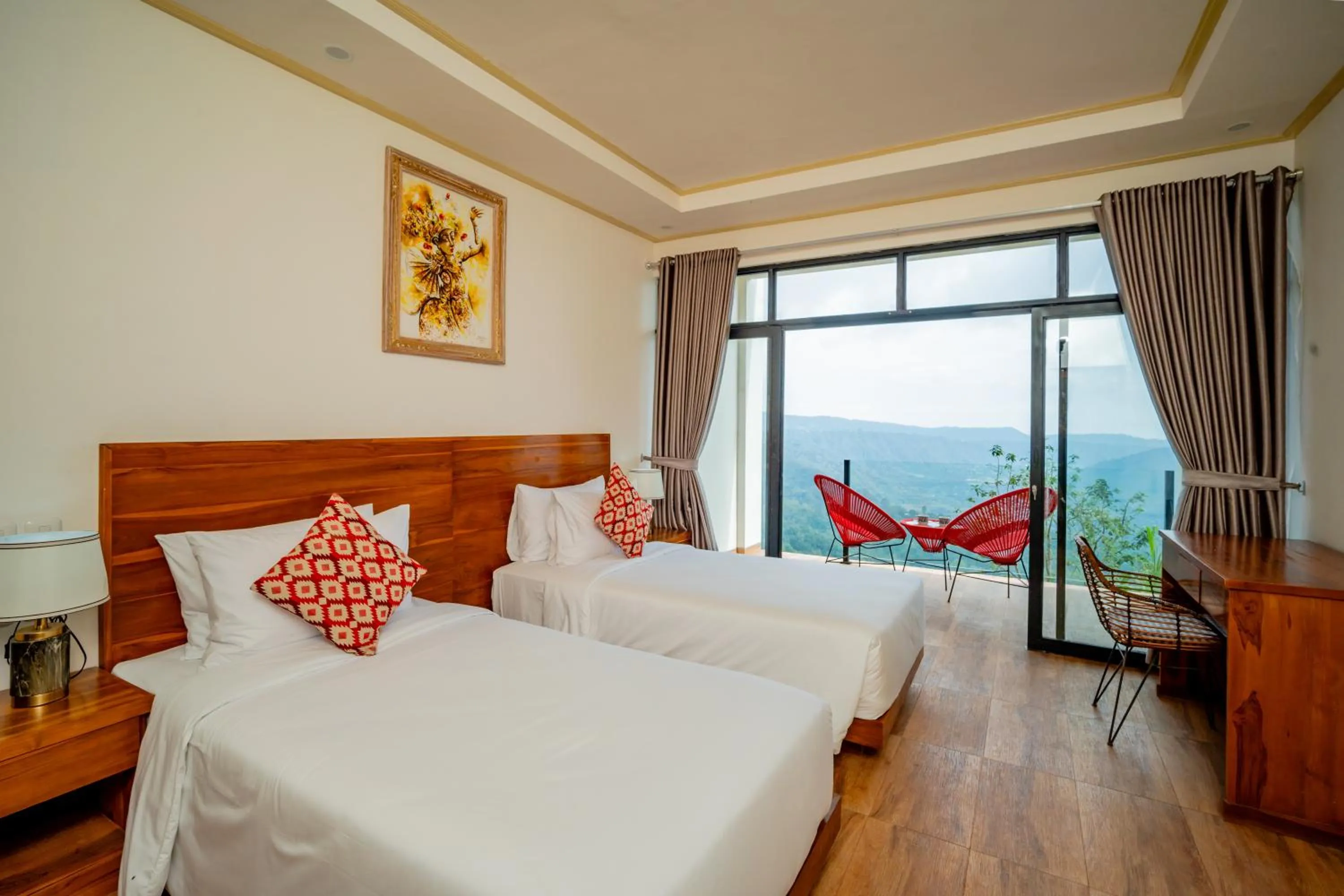 Natural landscape, Bed in The Witari Kintamani