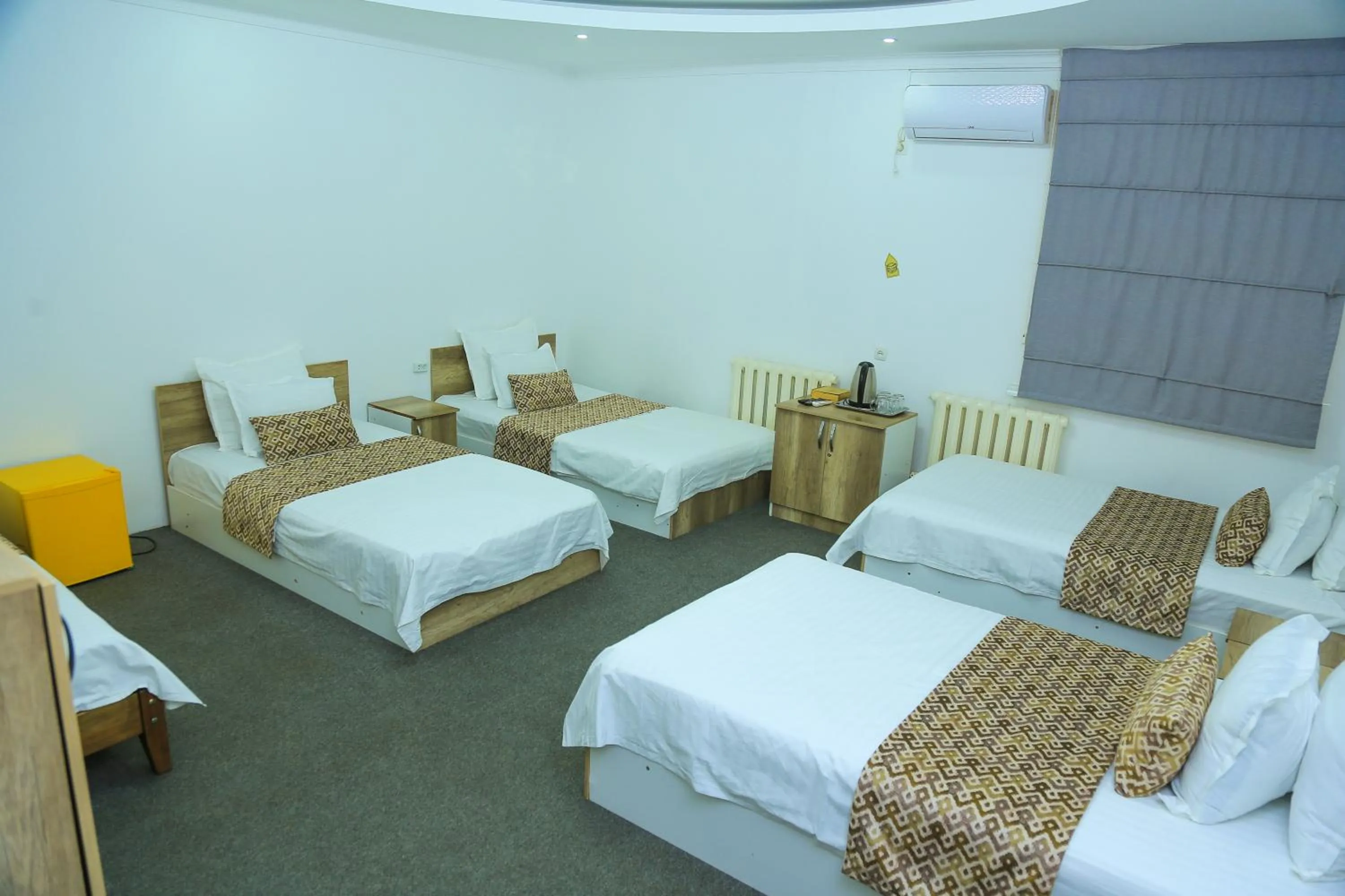 Bed in ART SAMARQAND hotel