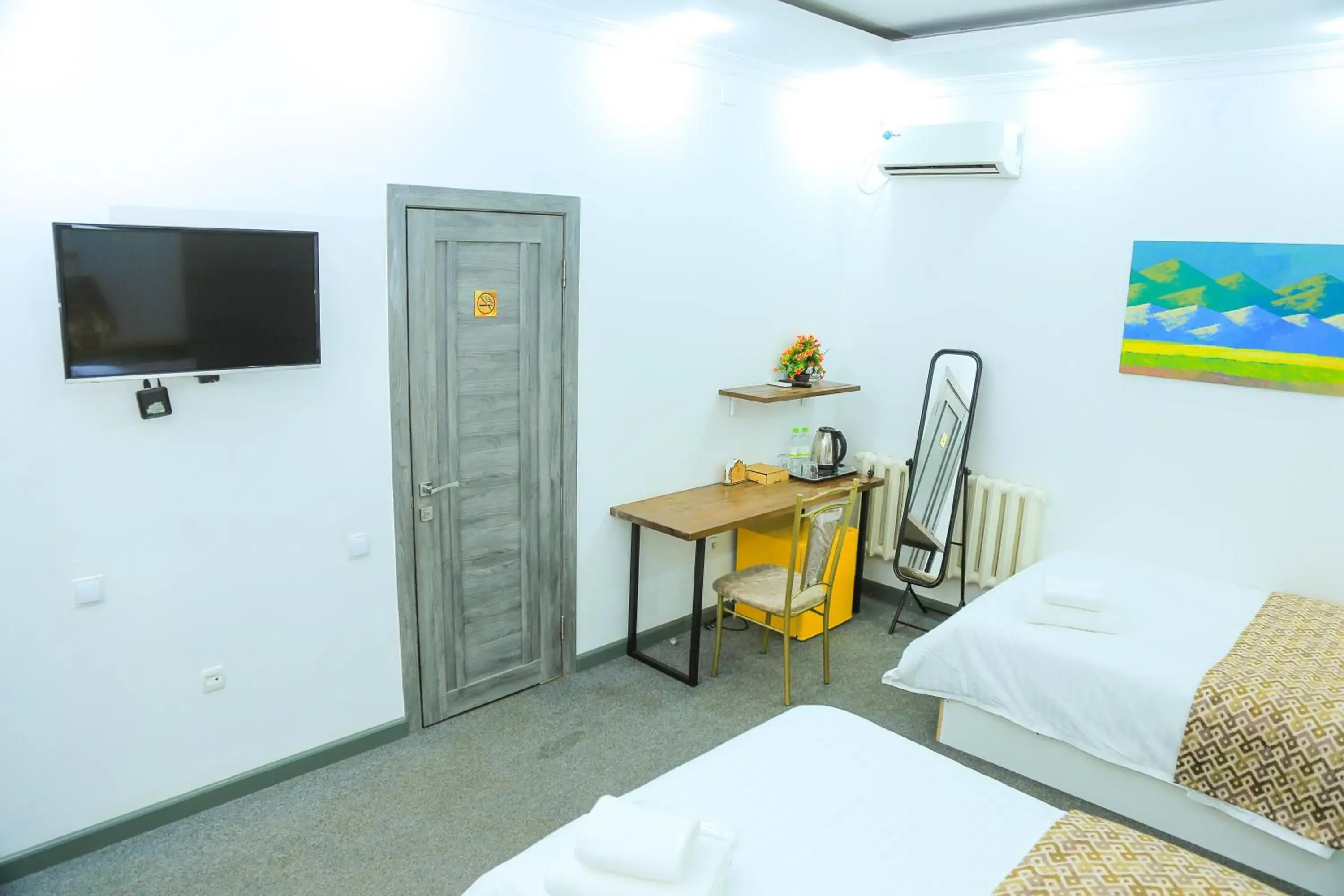 Bed in ART SAMARQAND hotel Bed in ART SAMARQAND hotel